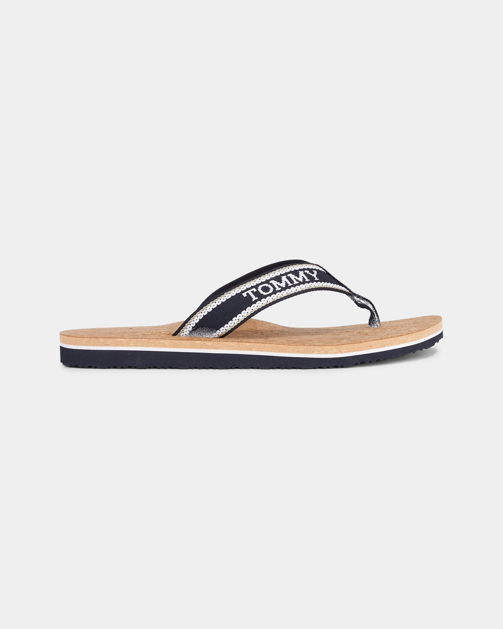 Tommy Hilfiger Cork Hilfiger Womens Beach Sandals - Image 3