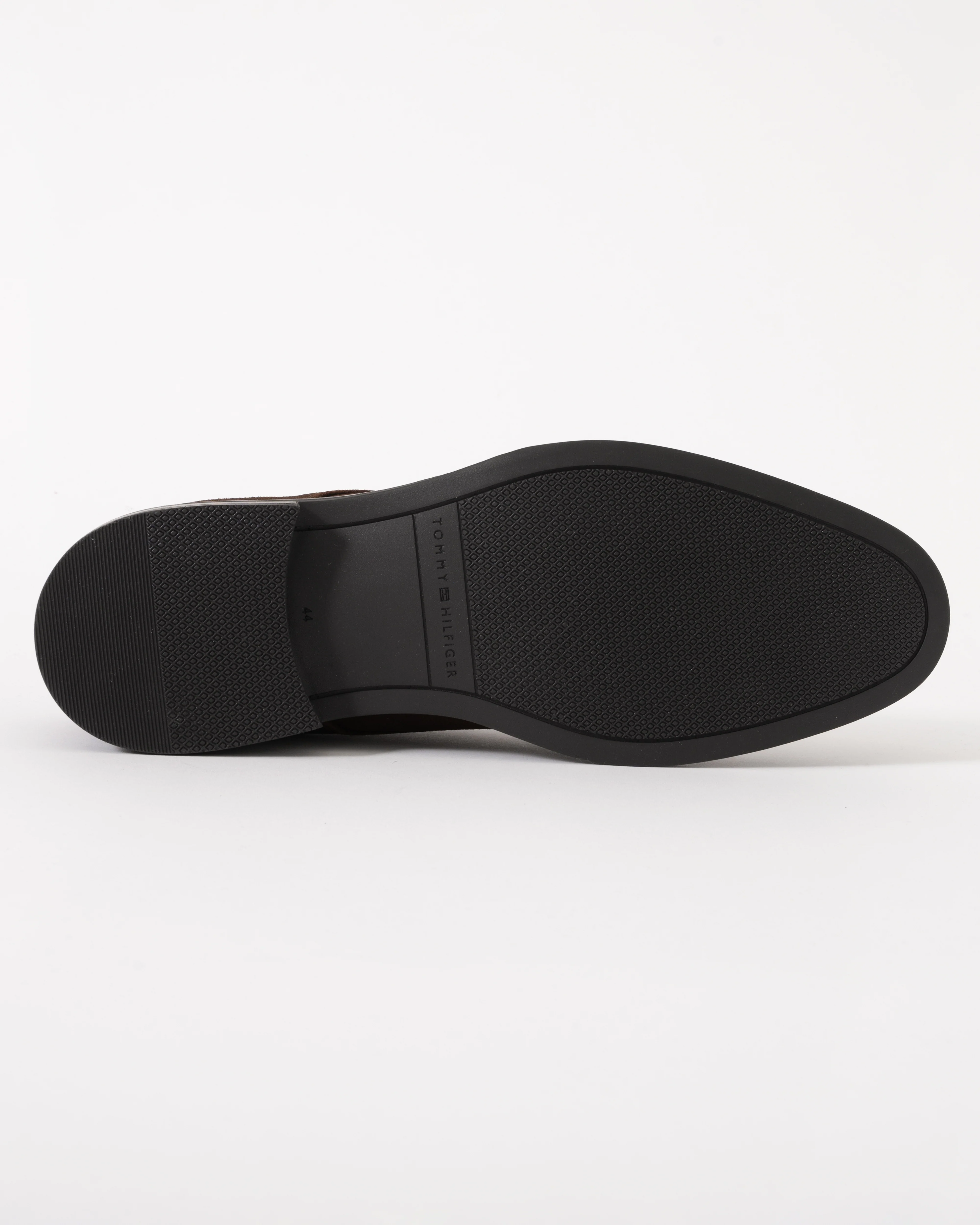 Tommy Hilfiger Corporate Hilfiger Mens Suede Derby Shoes - Cocoa - Image 5