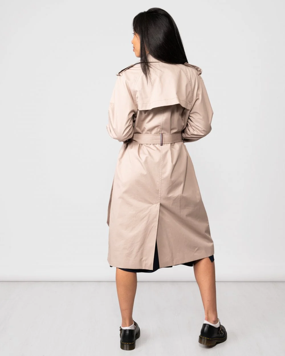 Tommy Hilfiger Cotton Blend Womens Trenchcoat - Image 5