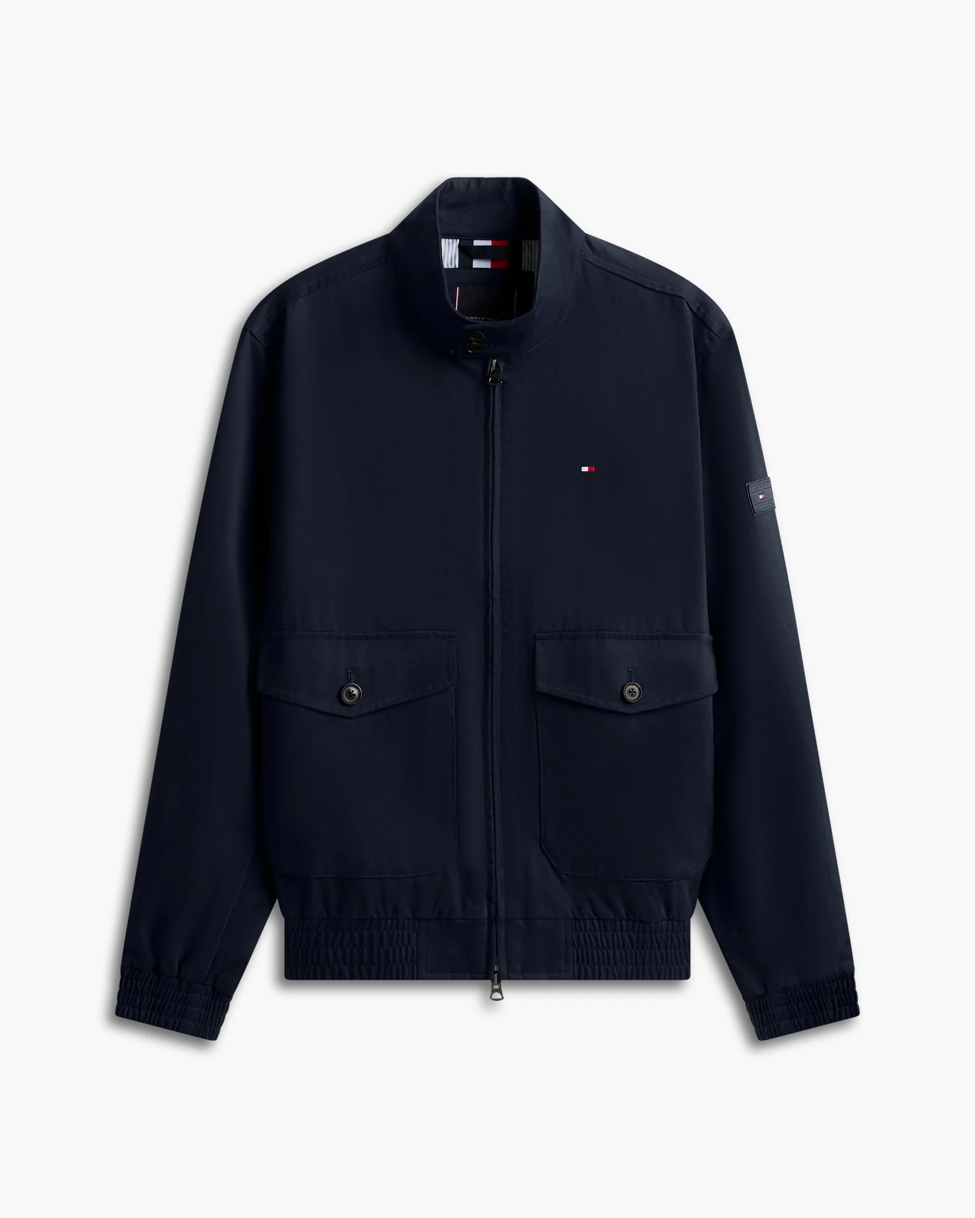 Tommy Hilfiger Cotton Mens Harrington Jacket - Desert Sky - Image 6