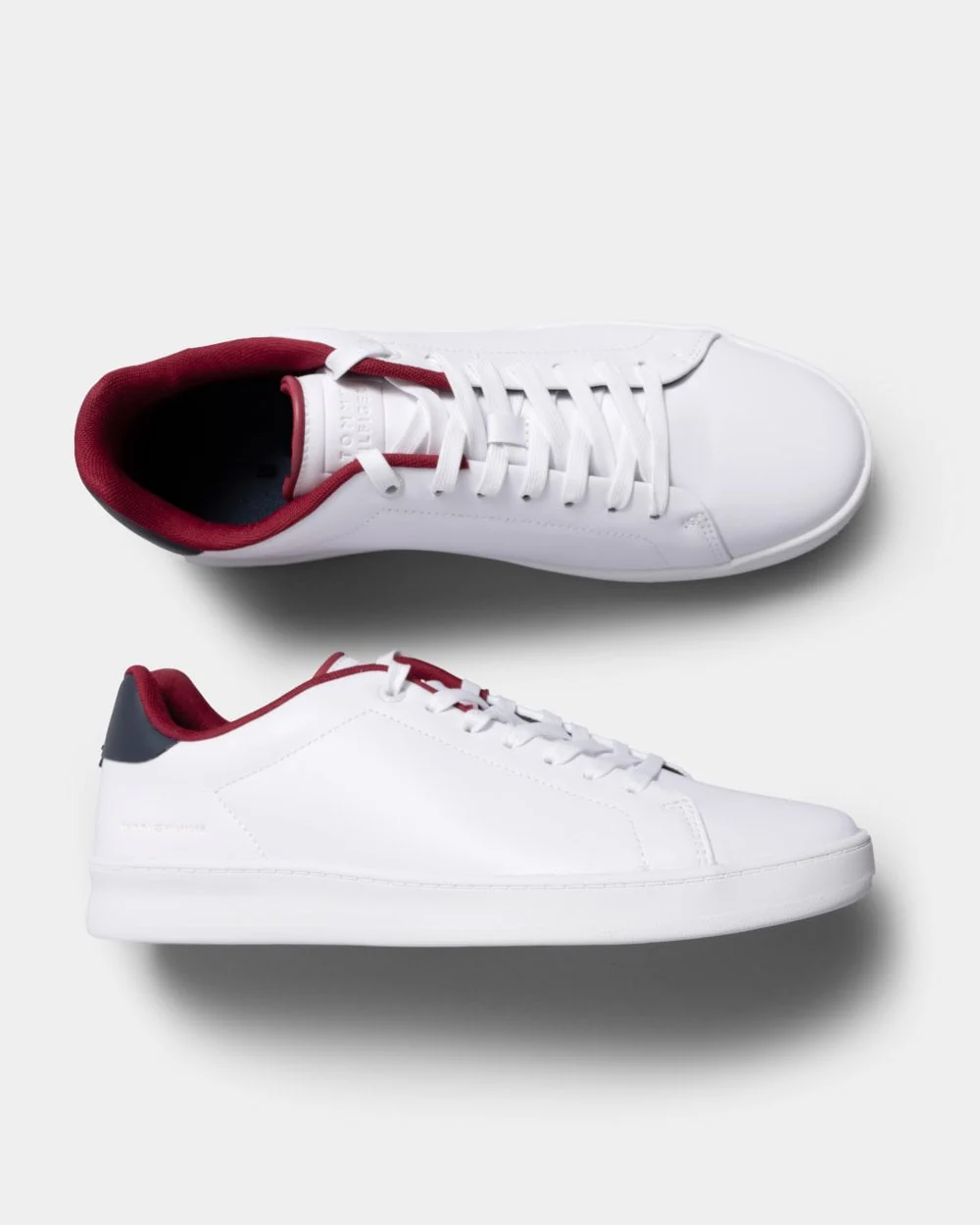 Tommy Hilfiger Court Sneaker Mens Leather Trainers - Image 6