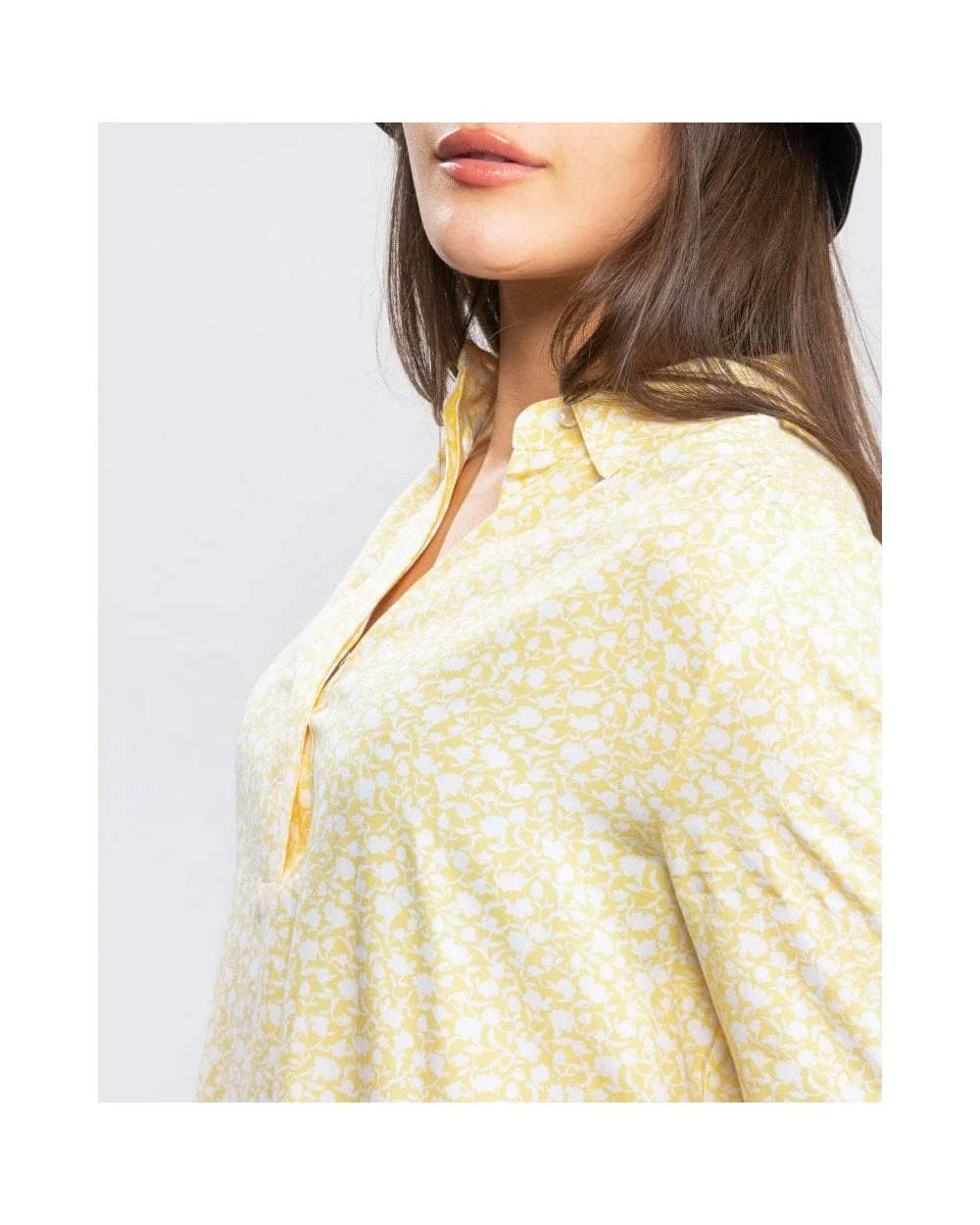 Tommy Hilfiger Danee Half Placket Floral Pattern Blouse - Image 4