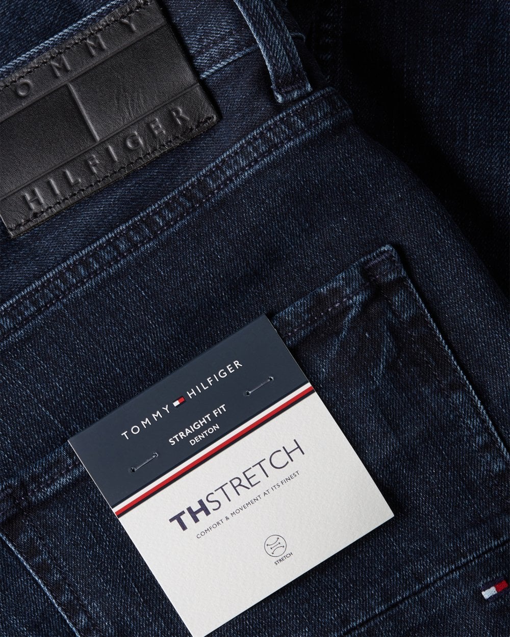 Tommy Hilfiger Denton 1BL Mens Straight Jeans - Image 4