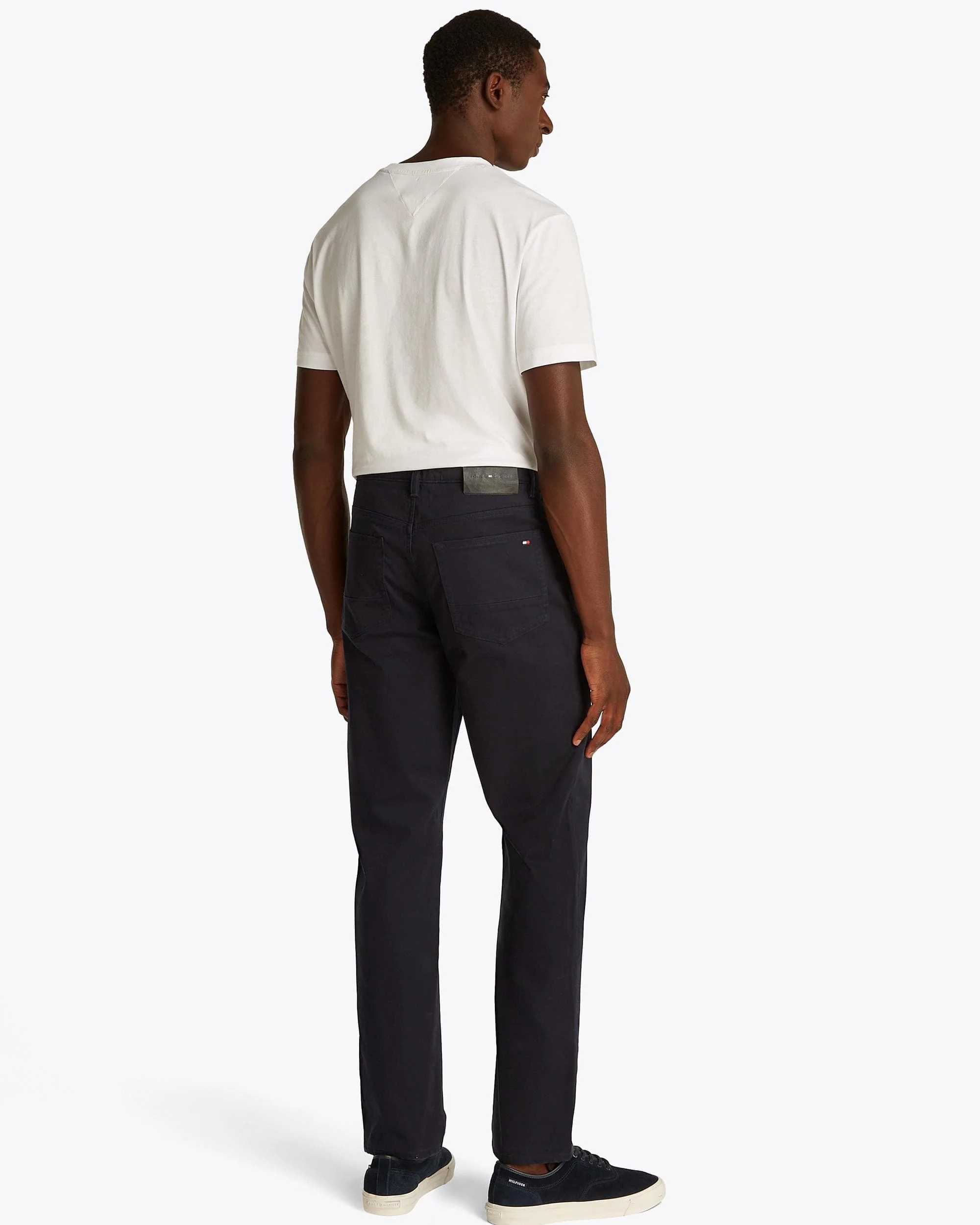 Tommy Hilfiger Denton 5 Pocket Cotton Mens Trouser - Desert Sky - Image 2