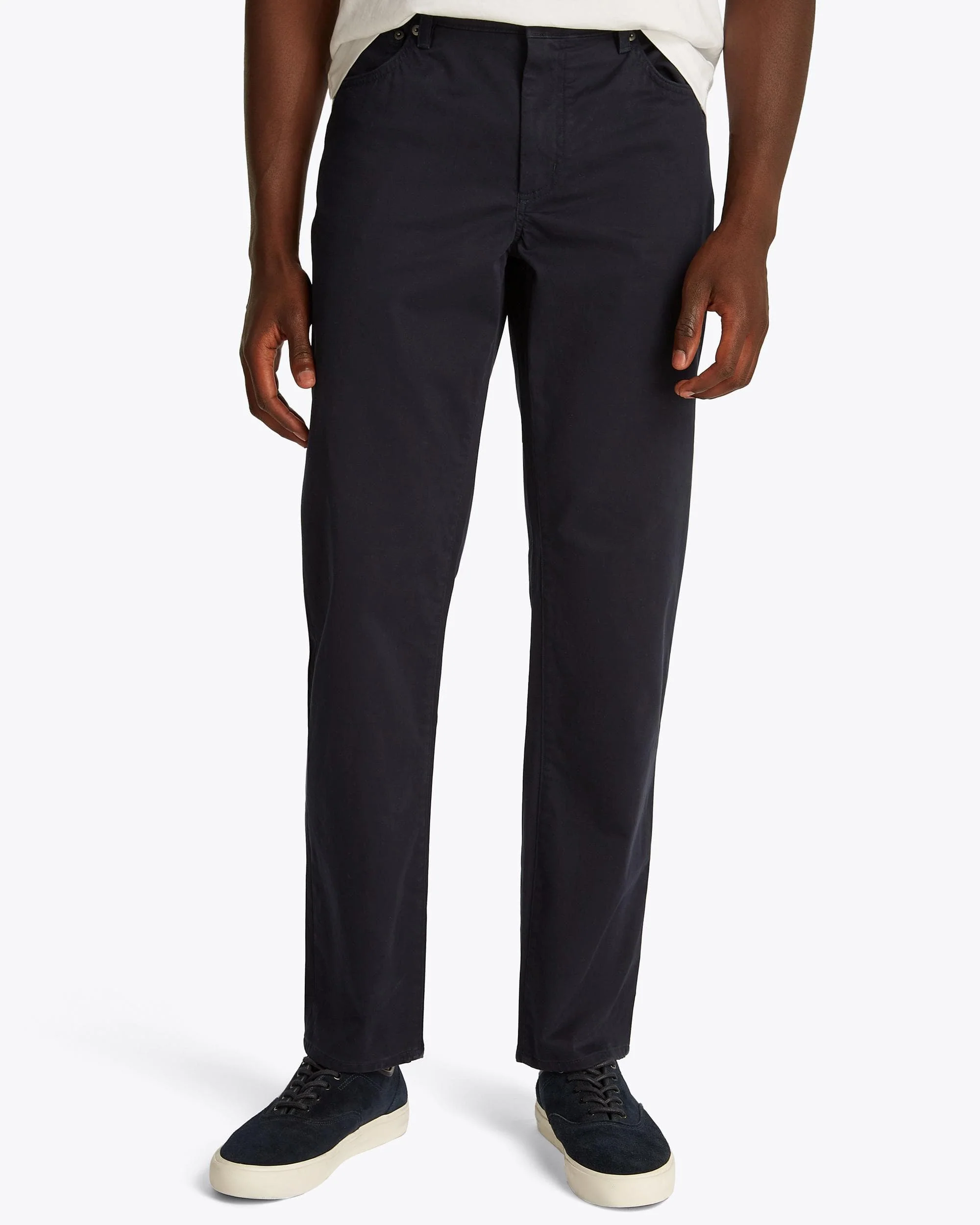 Tommy Hilfiger Denton 5 Pocket Cotton Mens Trouser - Desert Sky - Image 3