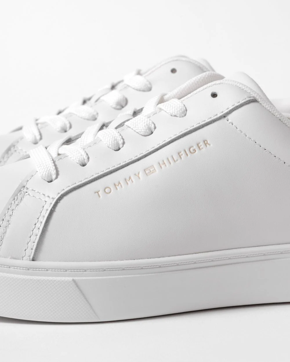 Tommy Hilfiger Essential Court Metalic Womens Trainers - Image 4
