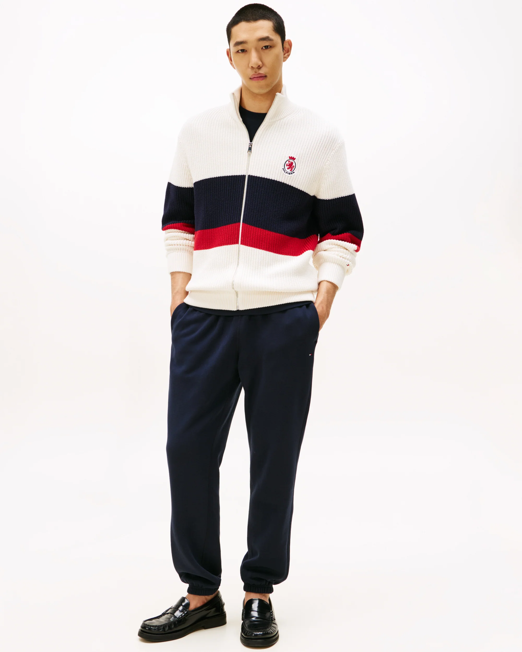 Tommy Hilfiger Essential Fleece Mens Sweatpants - Desert Sky - Image 3
