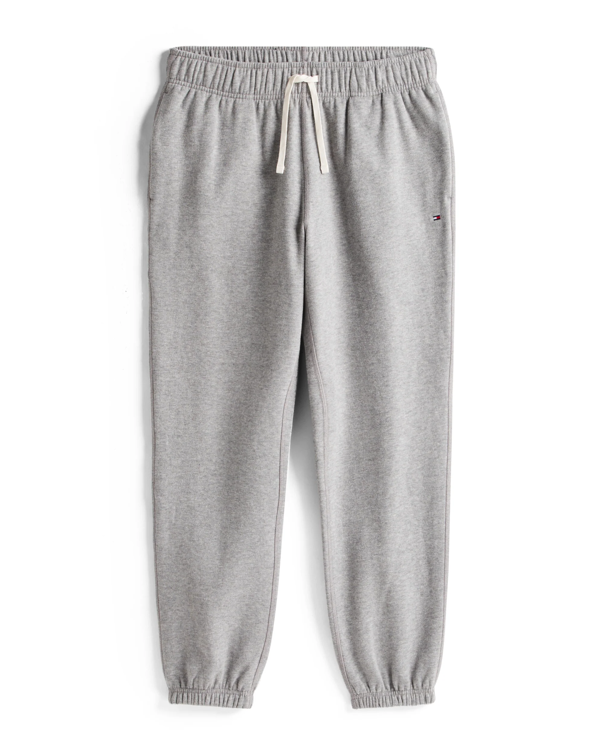 Tommy Hilfiger Essential Fleece Mens Sweatpants - Medium Grey Heather - Image 6