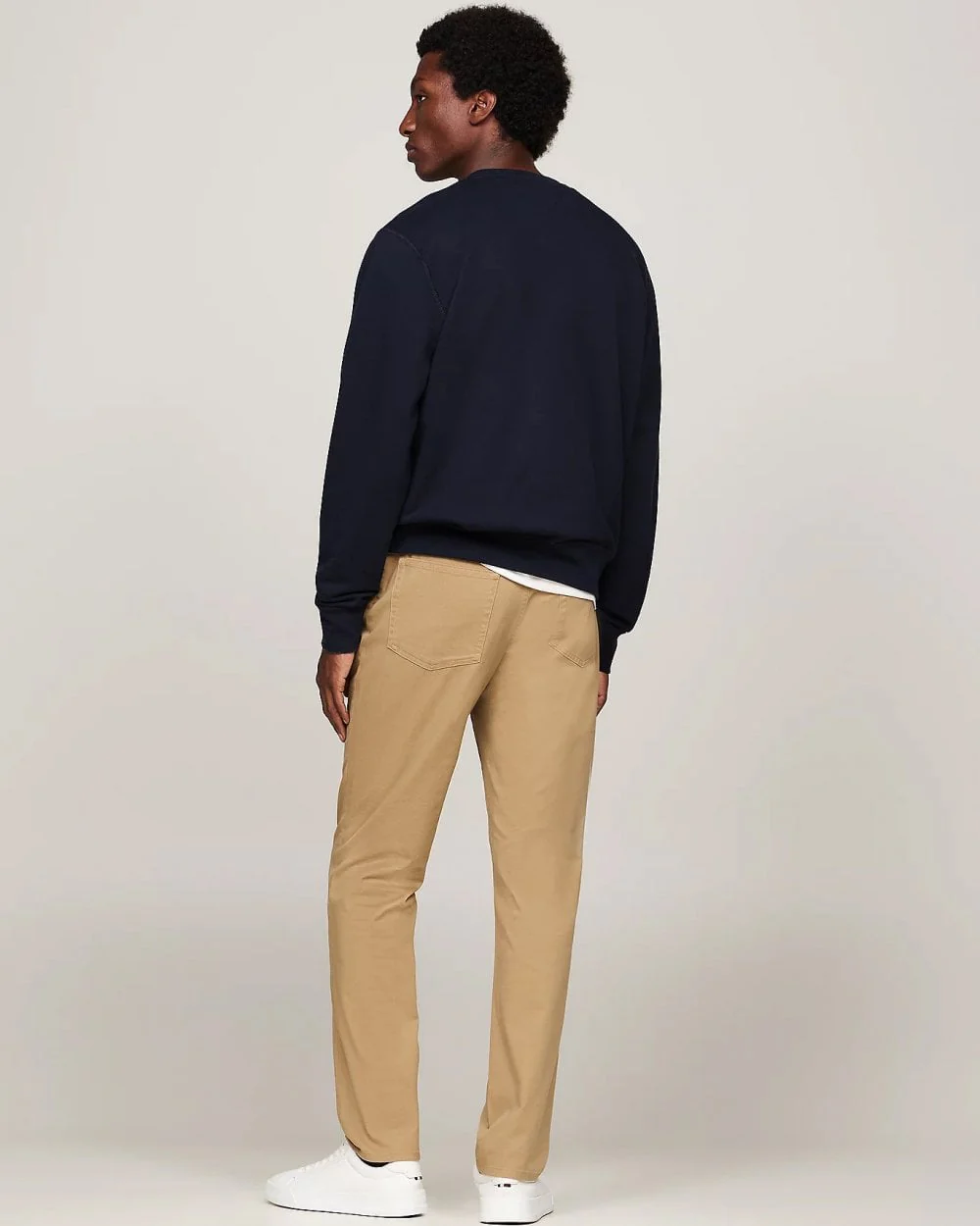 Tommy Hilfiger Essential Fleece Mens Sweatshirt - Desert Sky - Image 4