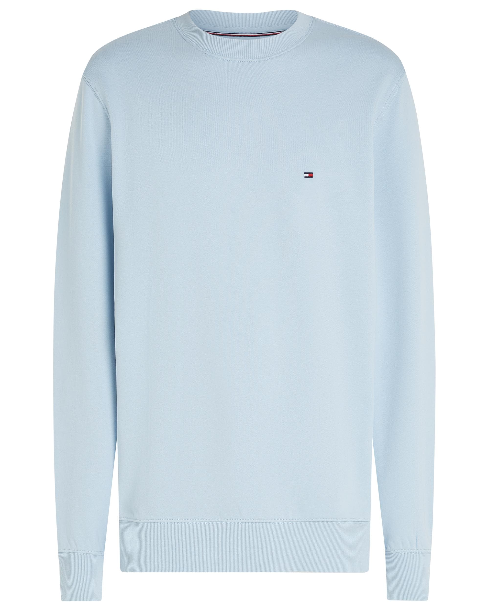 Tommy Hilfiger Essential Mens Terry Cotton Crew Neck - Breezy Blue - Image 6