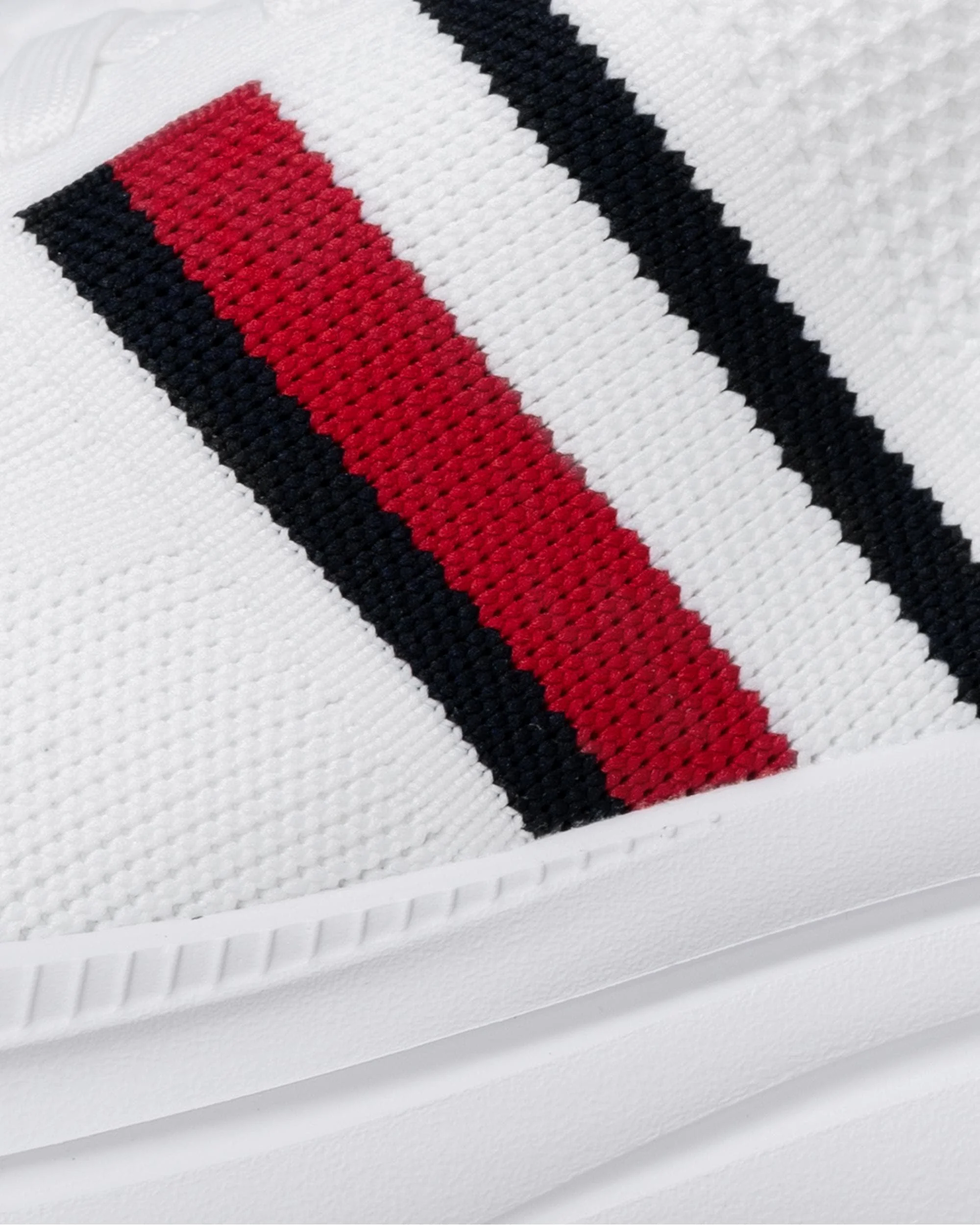 Tommy Hilfiger Essential Modern Runner Knit Stripe Mens Trainers - Image 2