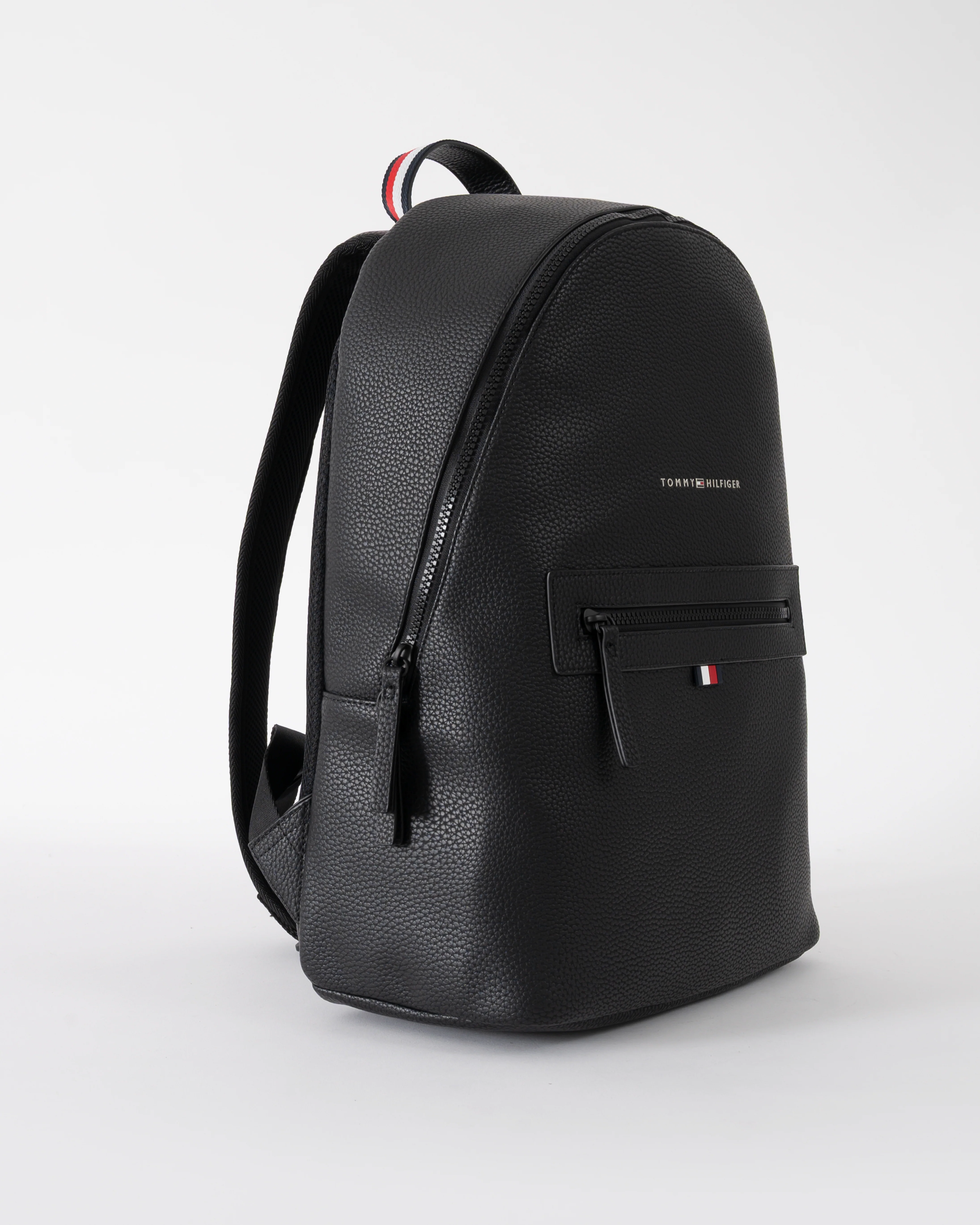 Tommy Hilfiger Essential PU Mens Backpack - Black - Image 2
