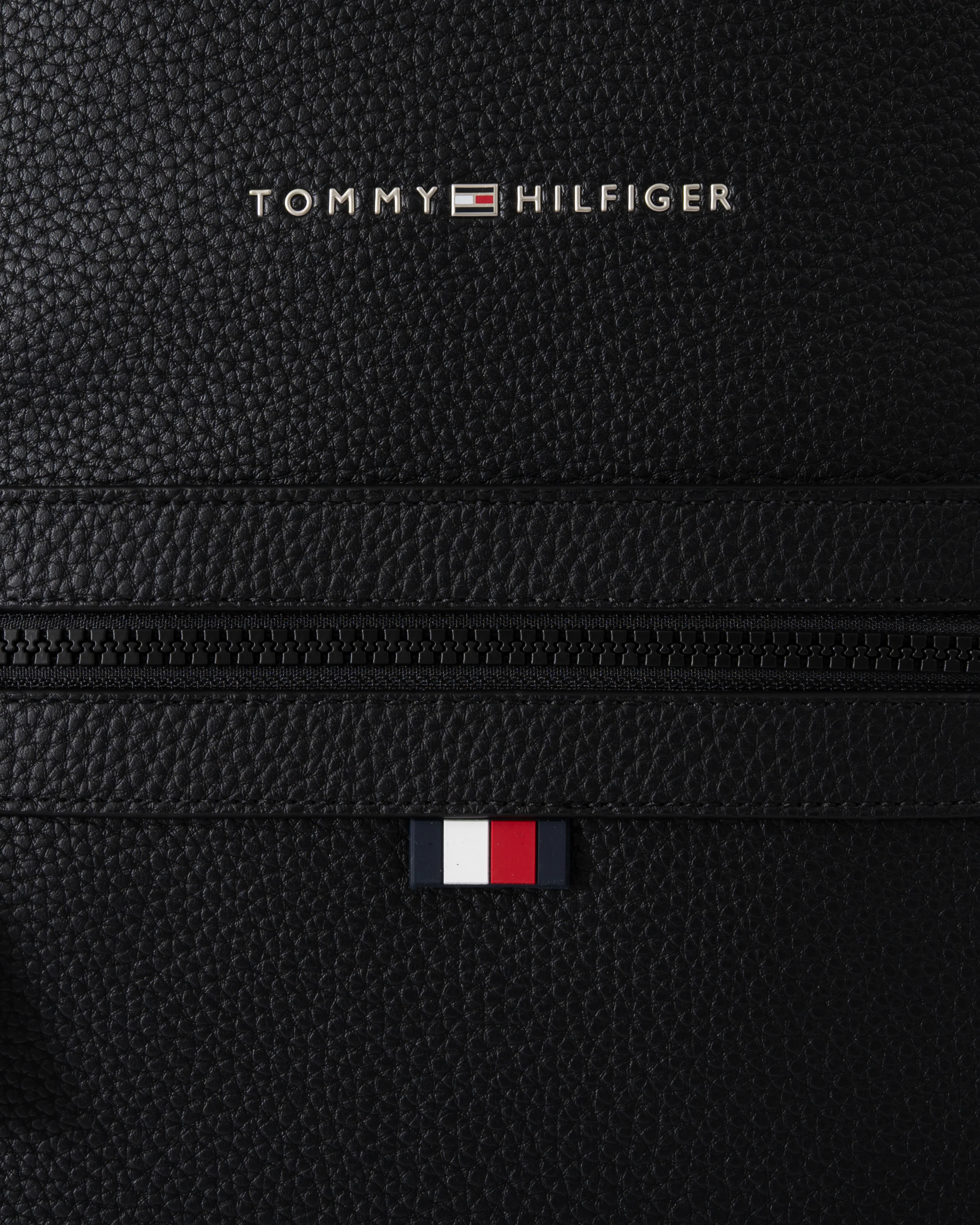 Tommy Hilfiger Essential PU Mens Backpack - Black - Image 3