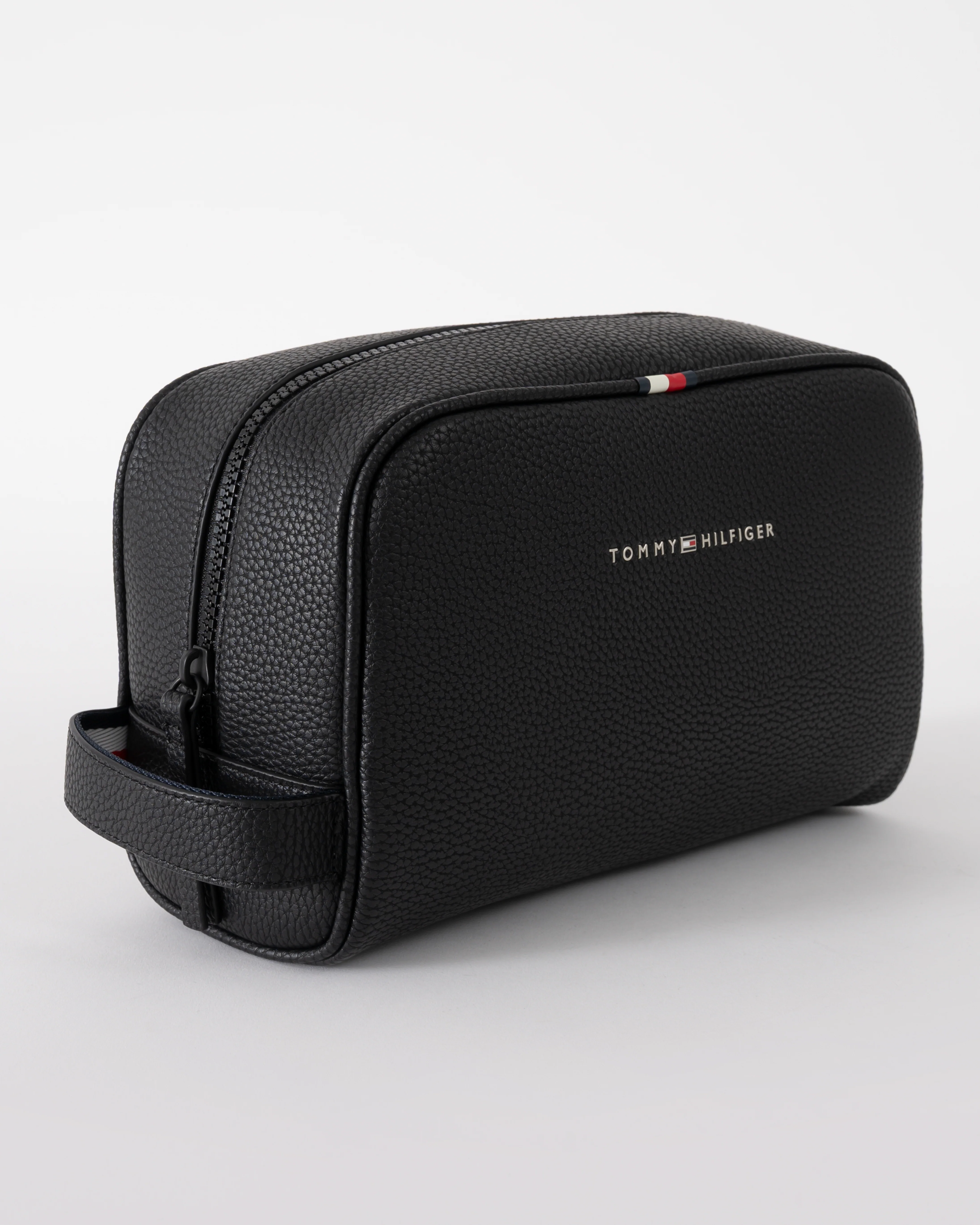 Tommy Hilfiger Essential PU Mens Washbag - Black - Image 3