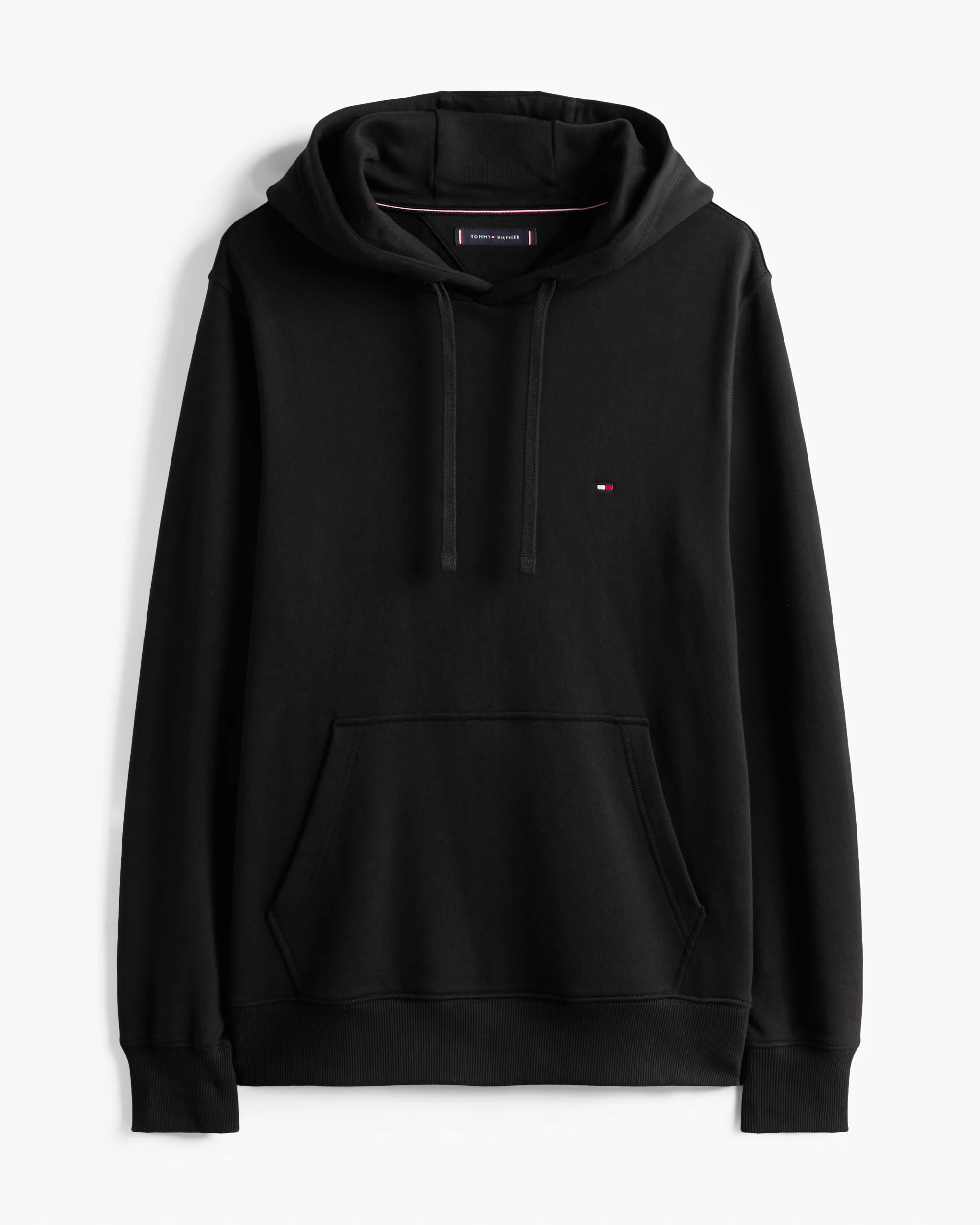 Tommy Hilfiger Essential Terry Mens Hoodie - Black - Image 5