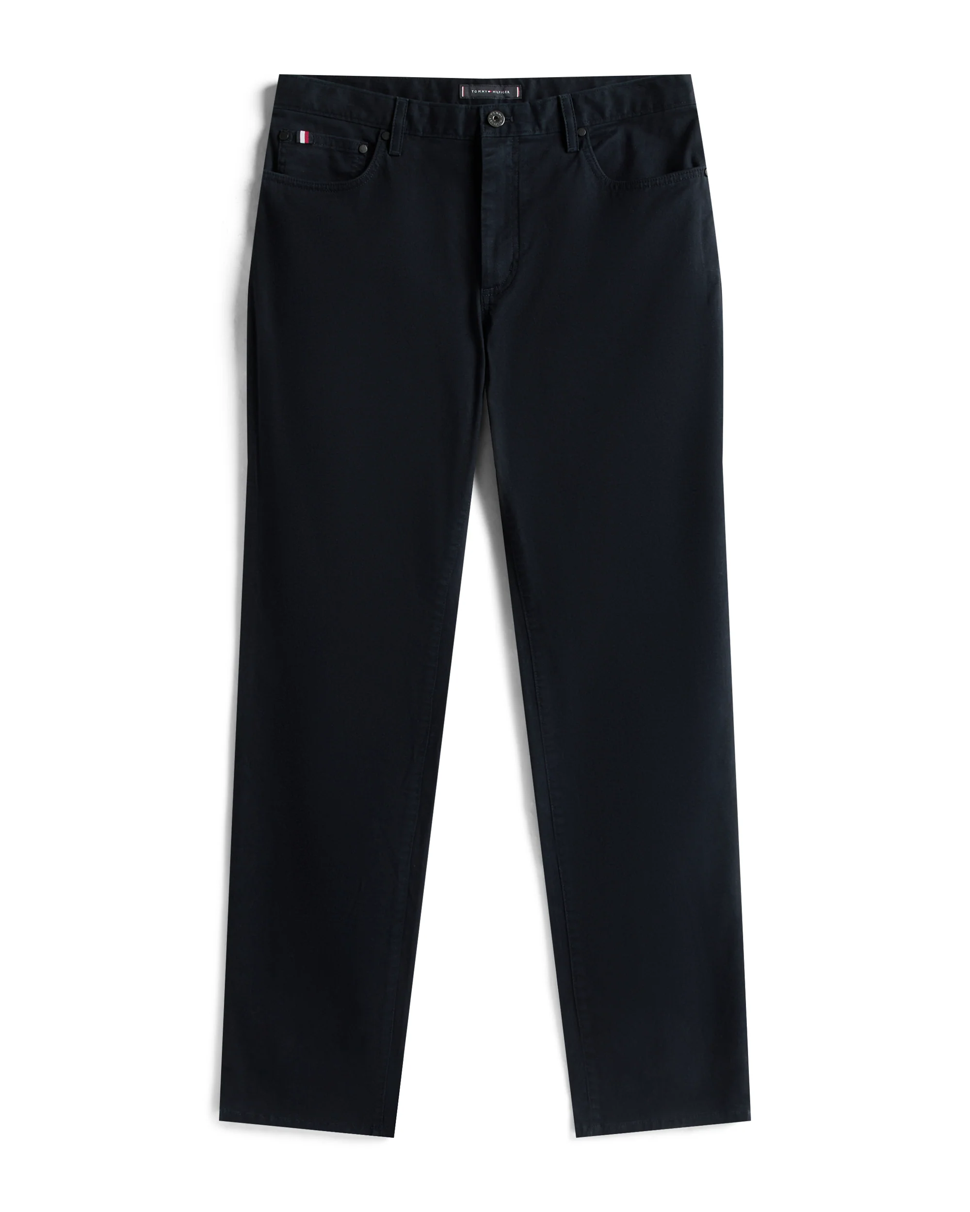 Tommy Hilfiger Essential Twill Denton Mens 5 Pocket Chinos - Desert Sky - Image 5