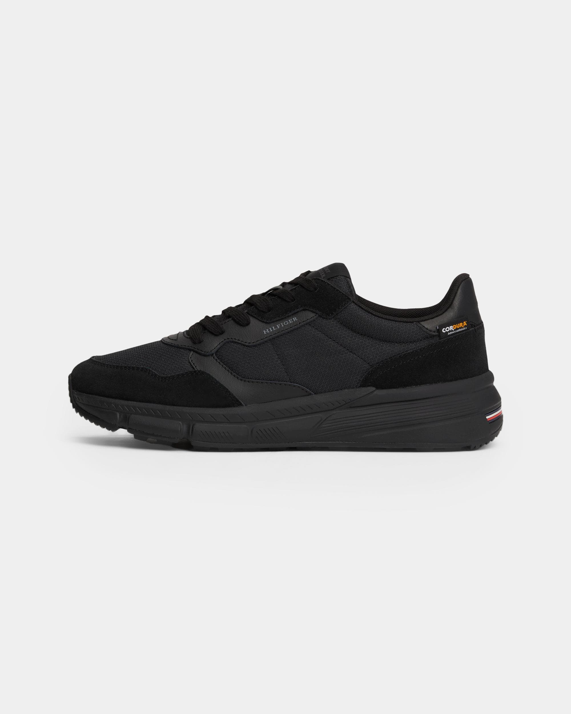 Tommy Hilfiger Faston Cordura Mix Mens Suede Trainers - Image 4