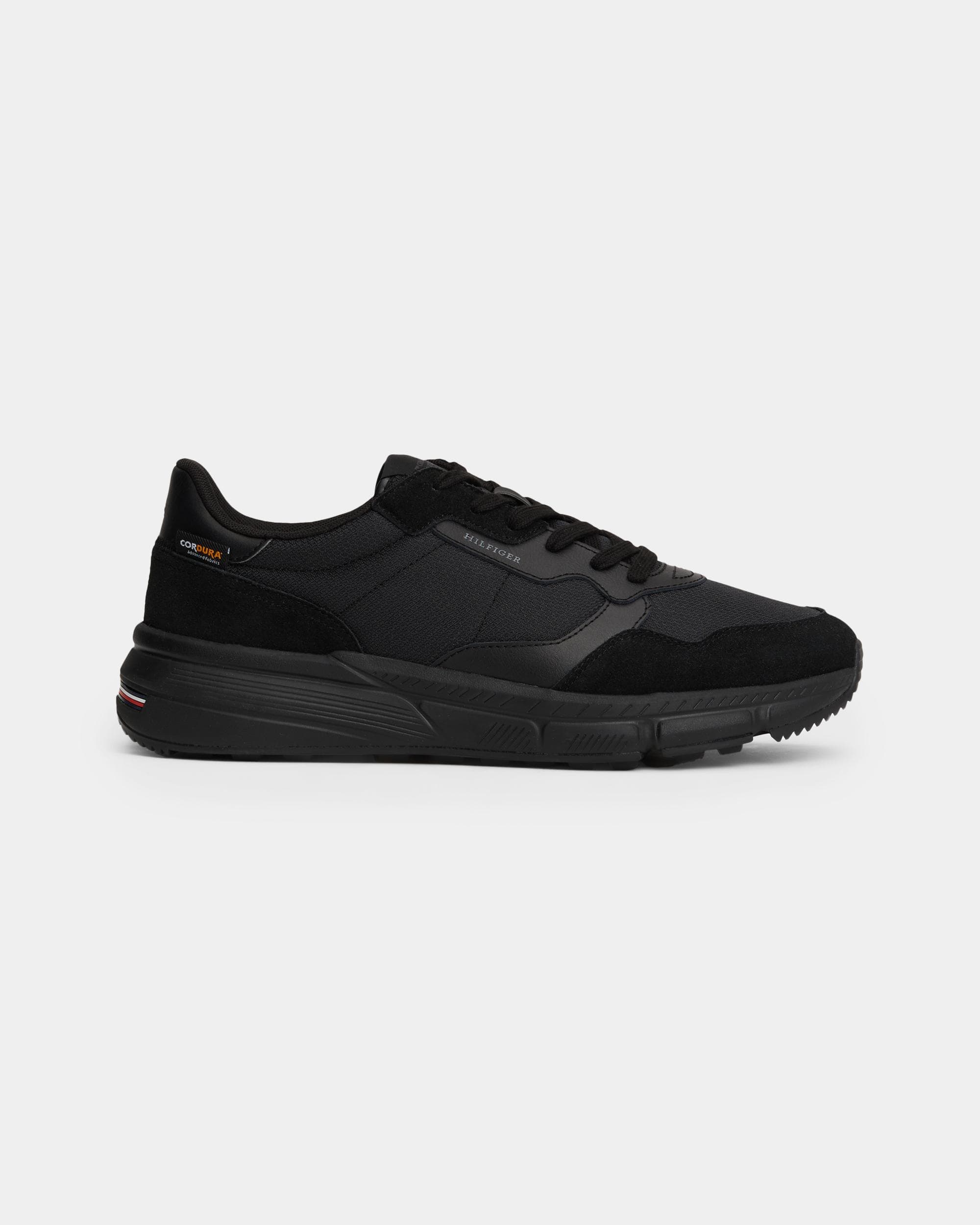 Tommy Hilfiger Faston Cordura Mix Mens Suede Trainers - Image 6