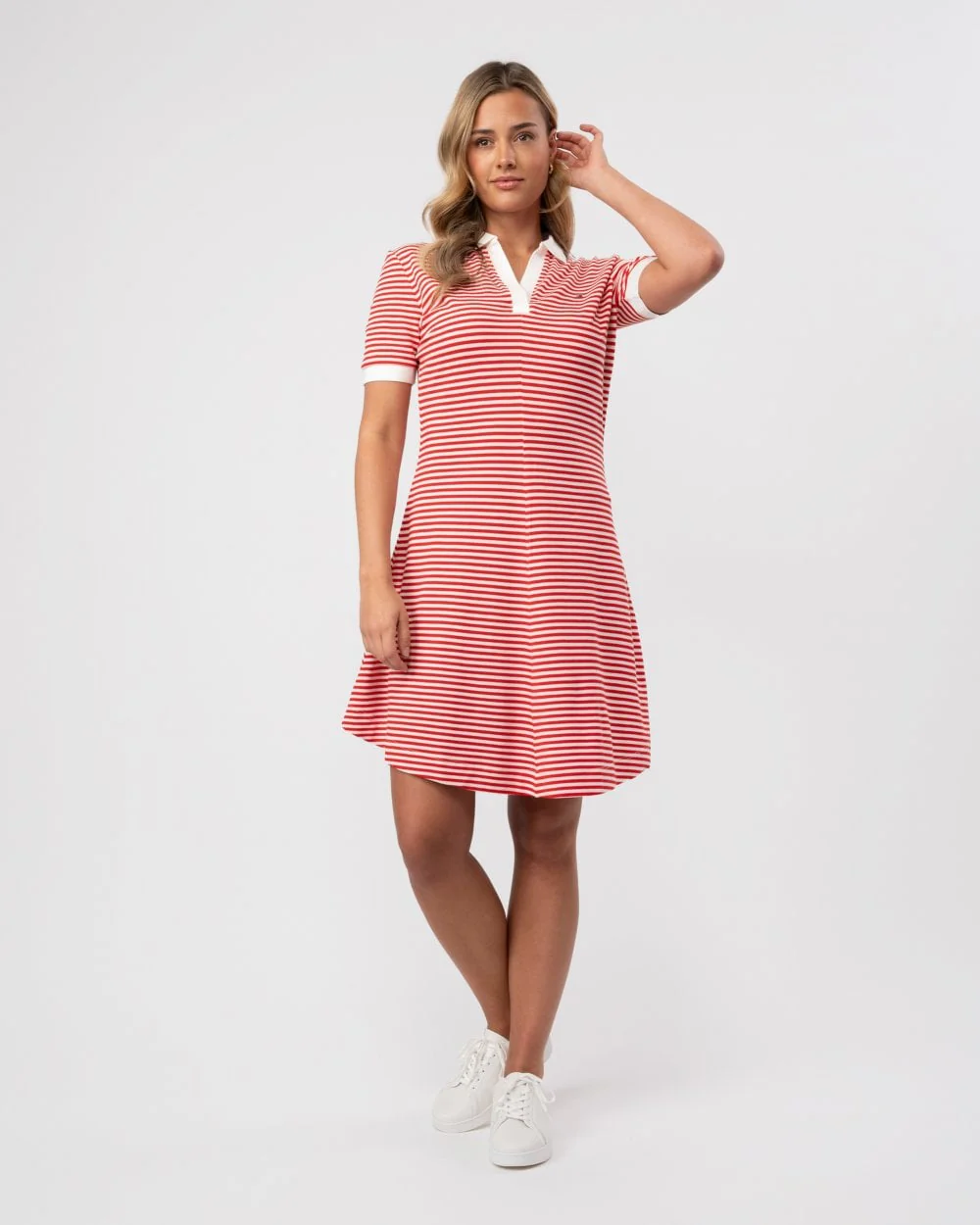 Tommy Hilfiger F&F Open Placket Lyocell Womens Polo Dress - Image 3