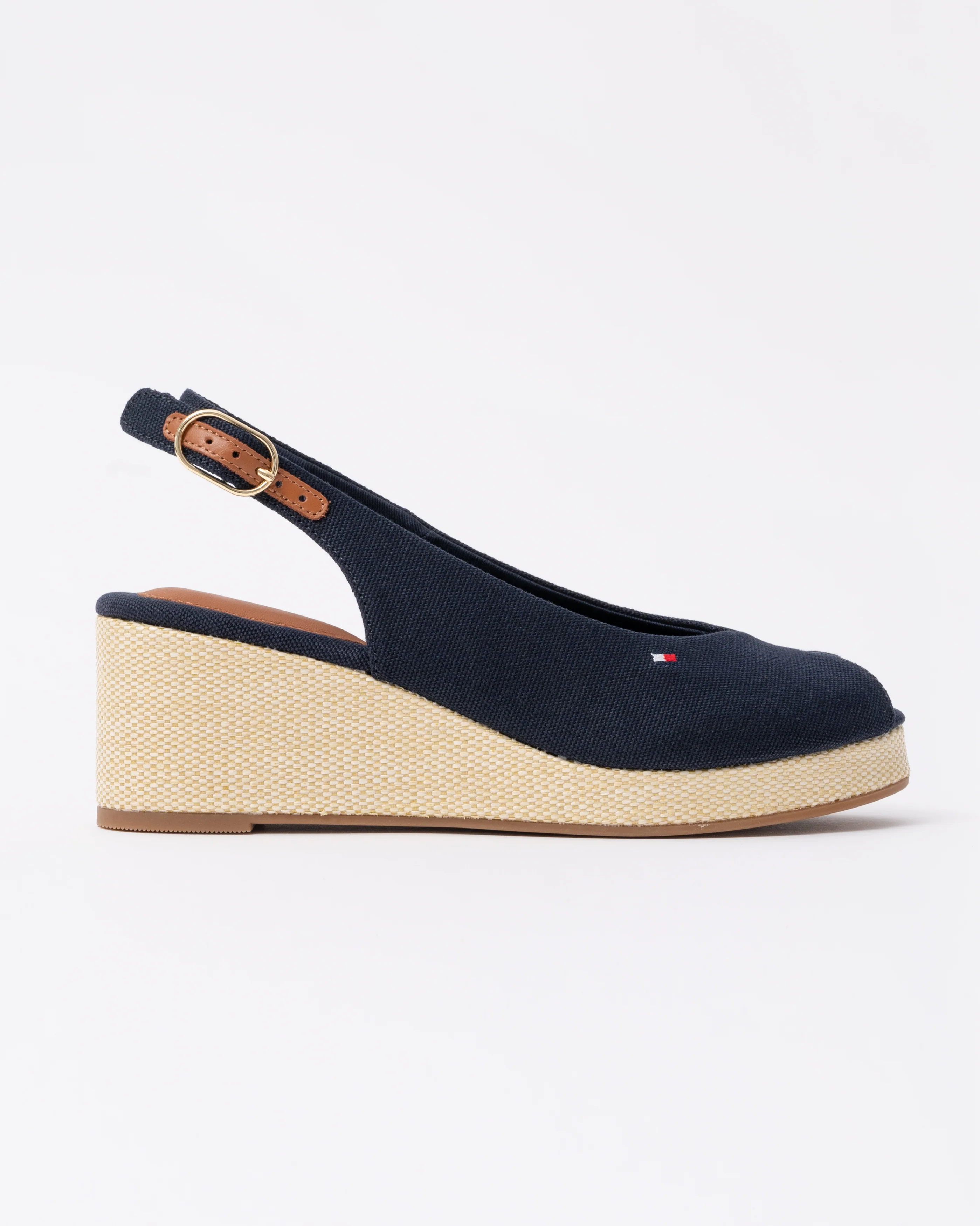 Tommy Hilfiger Flag Mid Wedge Womens Espadrille - Image 4