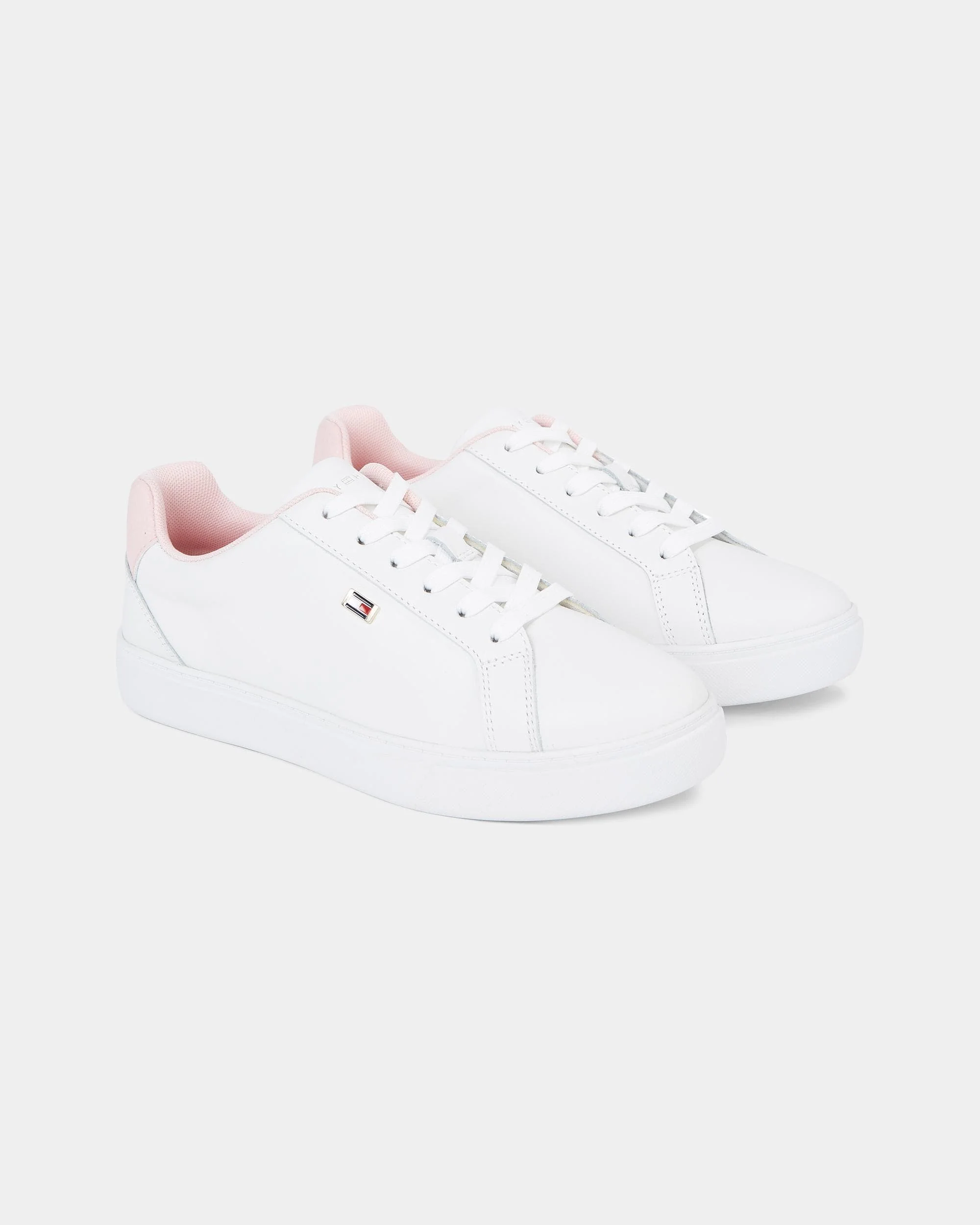 Tommy Hilfiger Flag Womens Court Trainers - Image 2