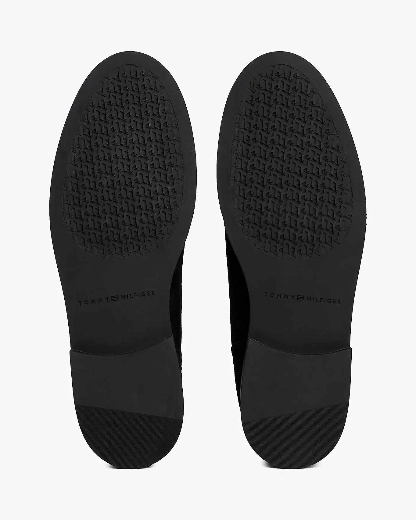 Tommy Hilfiger Flag Womens Suede Chelsea Boots - Black - Image 5