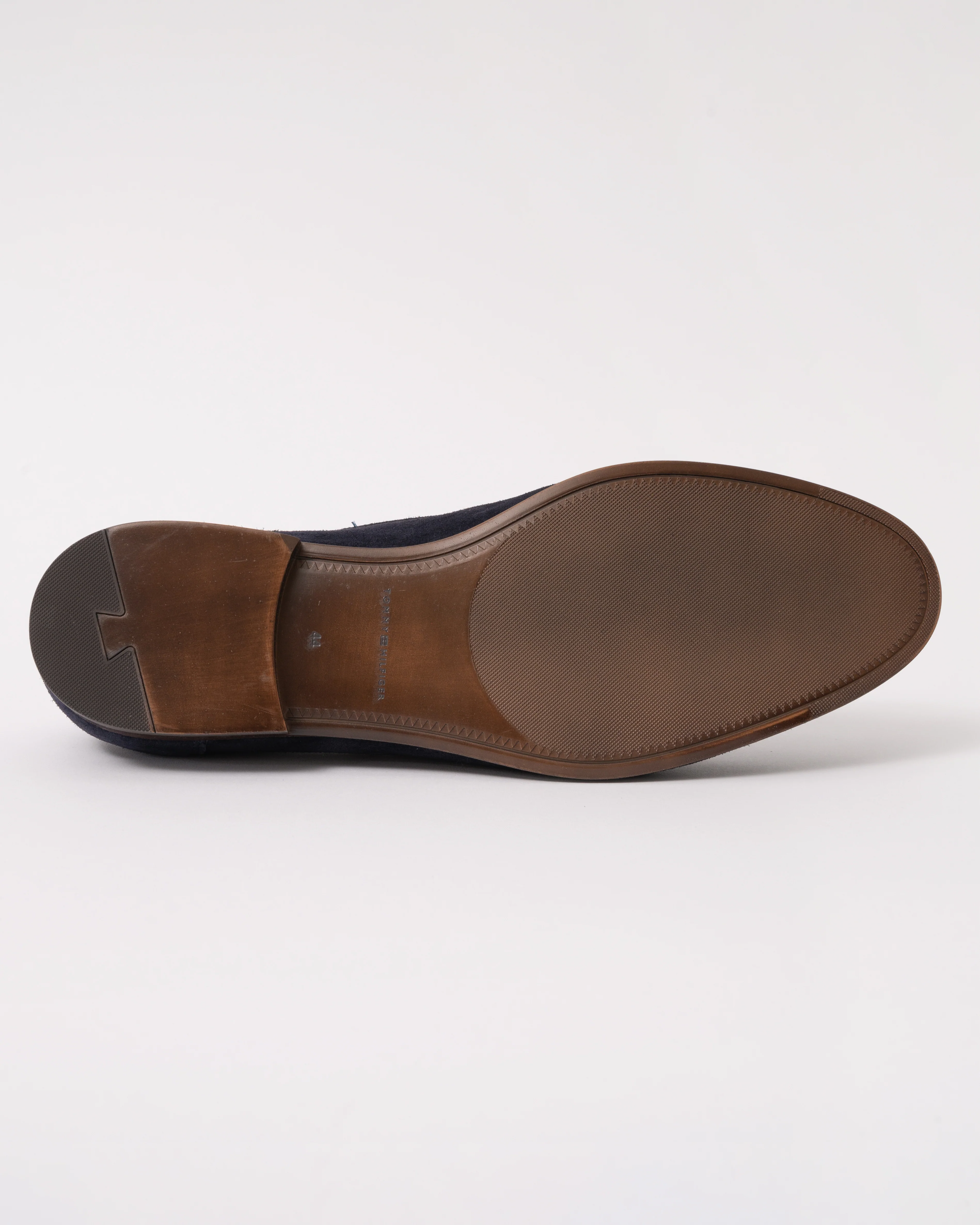 Tommy Hilfiger Flexible Suede Mens Loafer - Desert Sky - Image 4