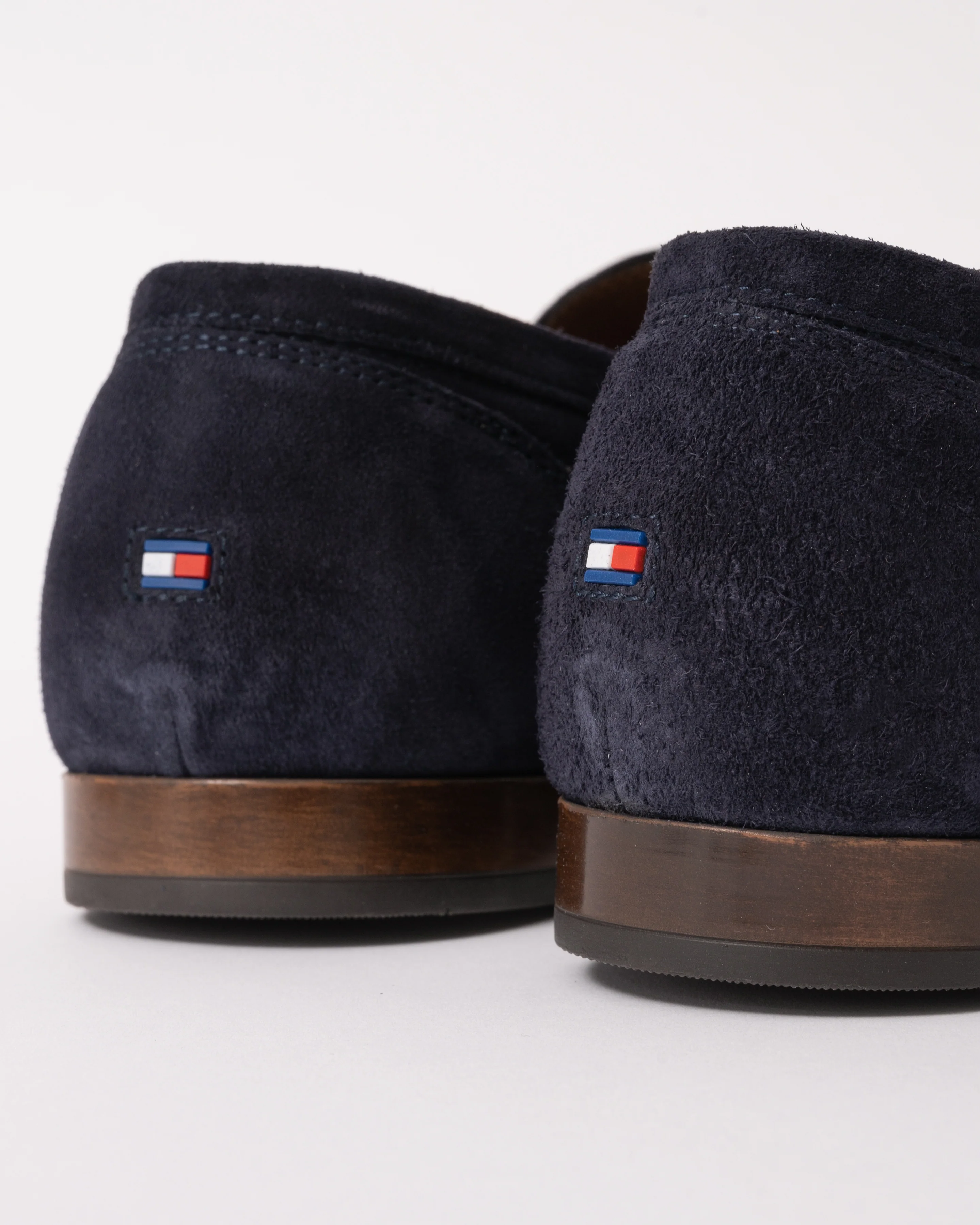Tommy Hilfiger Flexible Suede Mens Loafer - Desert Sky - Image 7