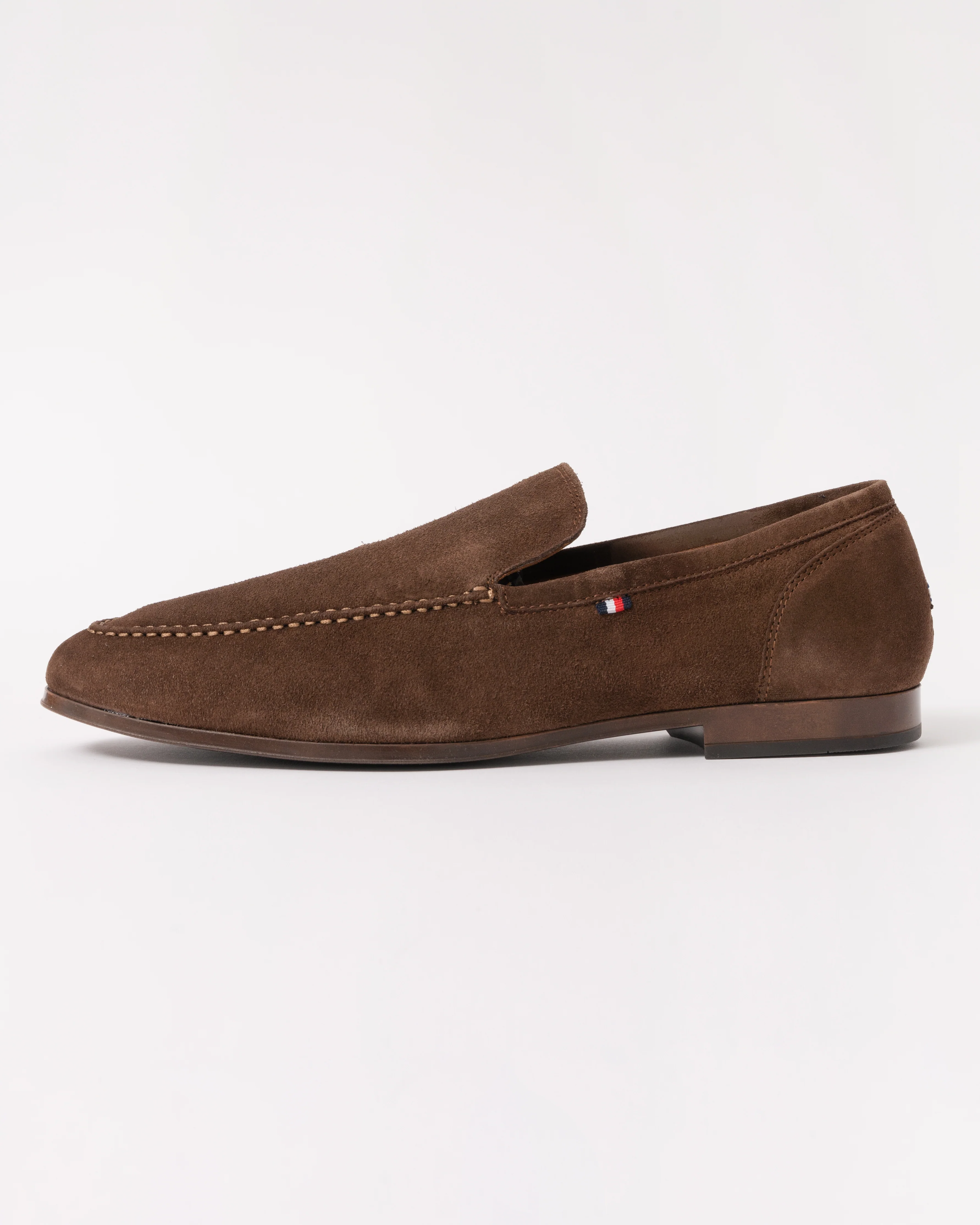 Tommy Hilfiger Flexible Suede Mens Loafer - Legacy Brown - Image 2
