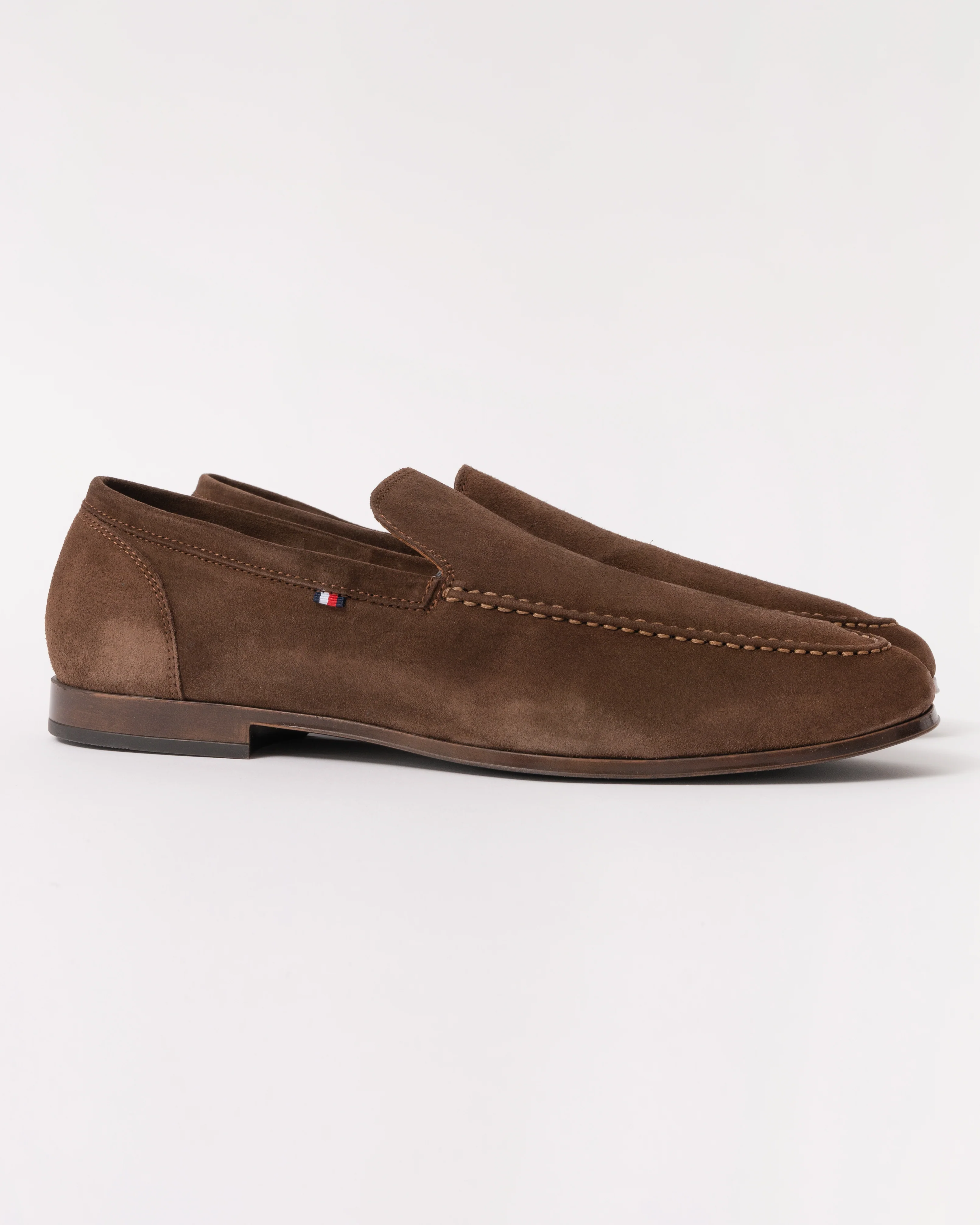 Tommy Hilfiger Flexible Suede Mens Loafer - Legacy Brown - Image 3