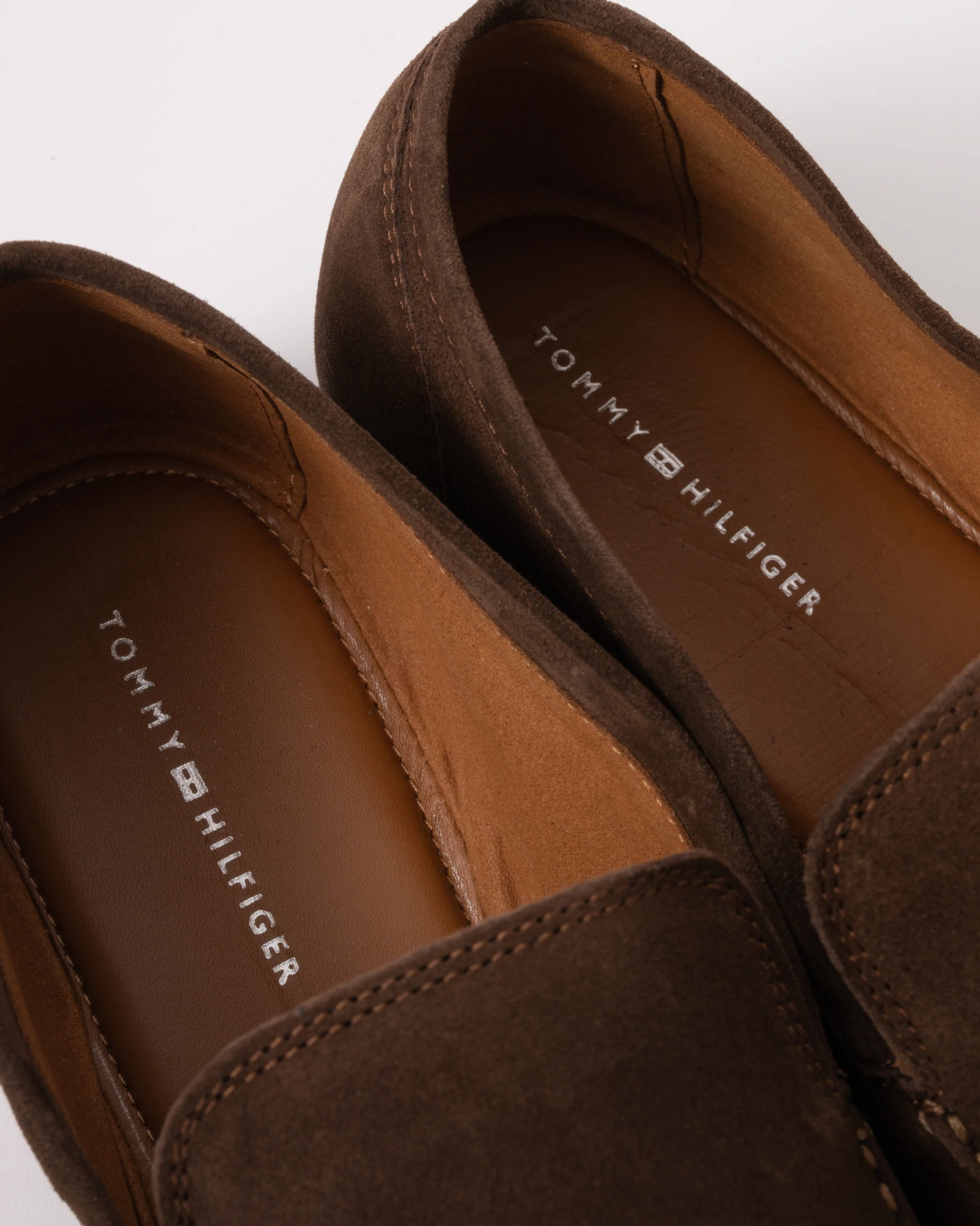 Tommy Hilfiger Flexible Suede Mens Loafer - Legacy Brown - Image 6