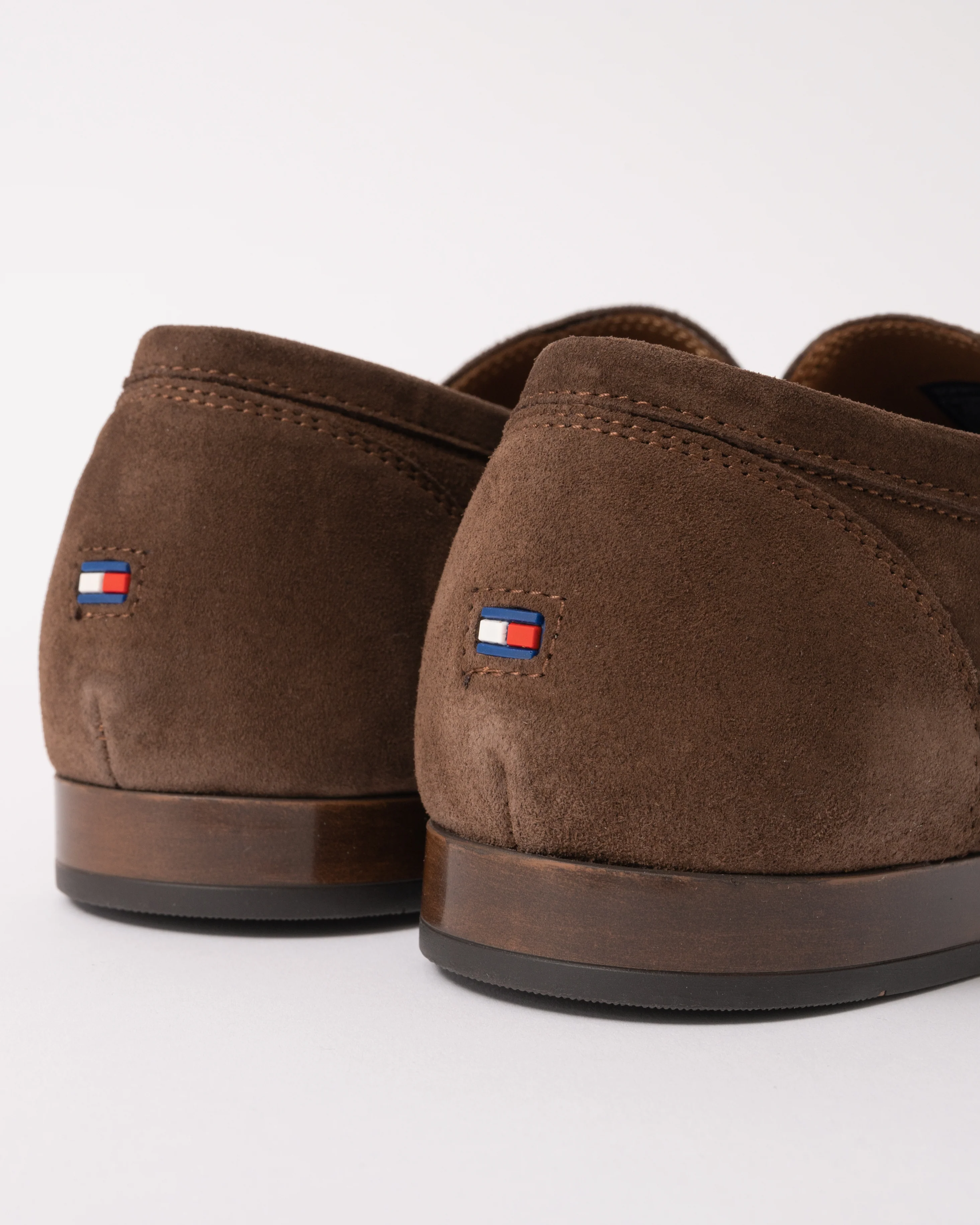 Tommy Hilfiger Flexible Suede Mens Loafer - Legacy Brown - Image 7