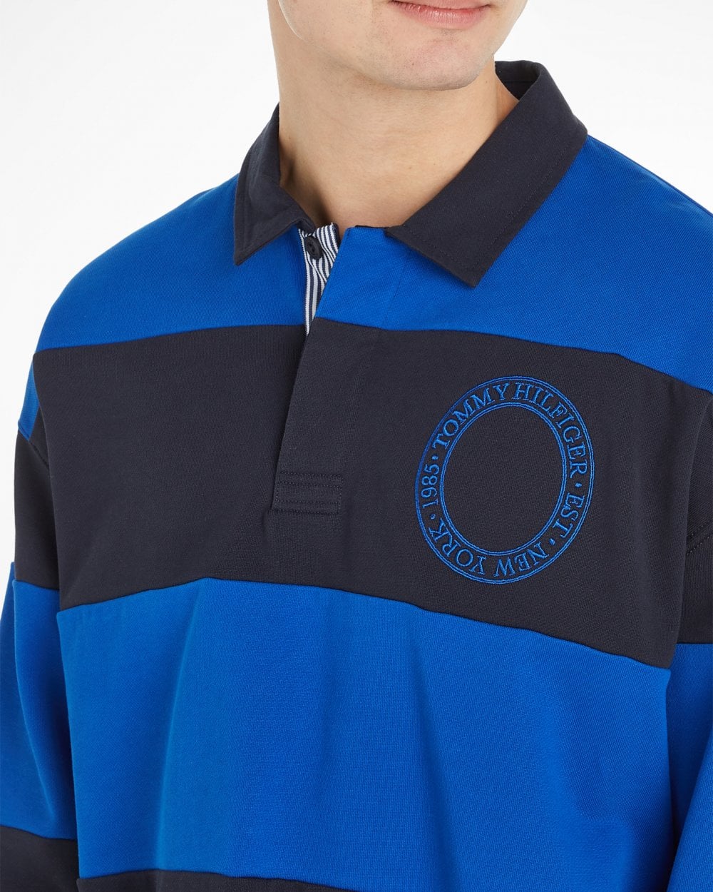 Tommy Hilfiger Gifting Pack Stripe Mens Rugby Shirt - Image 2