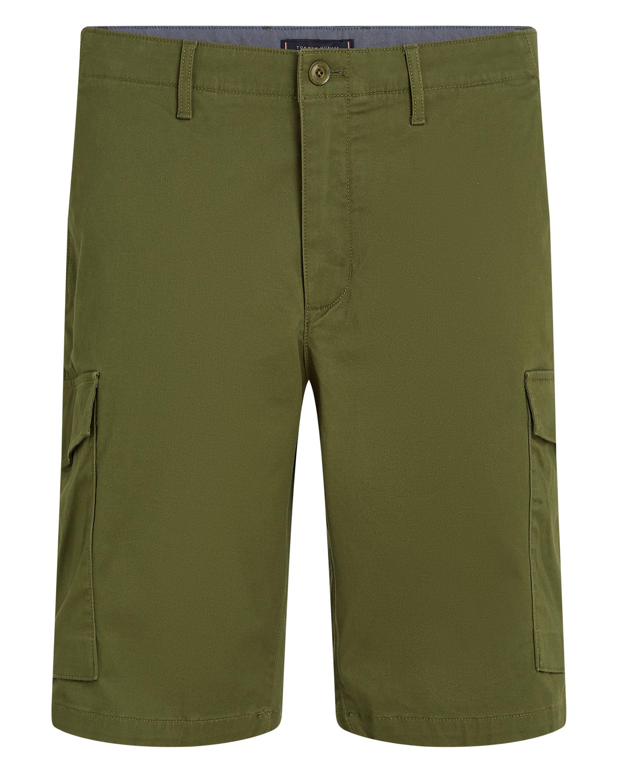 Tommy Hilfiger Harlem 1985 Mens Cargo Shorts - Army Green - Image 5