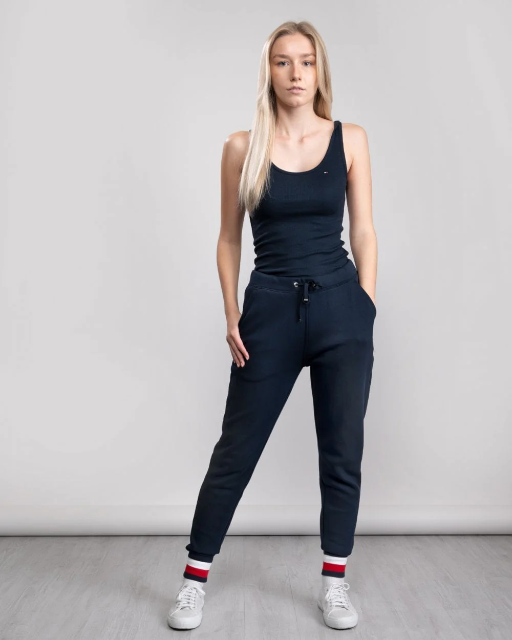 Tommy Hilfiger Heritage Contrast Stripe Womens Joggers - Image 3