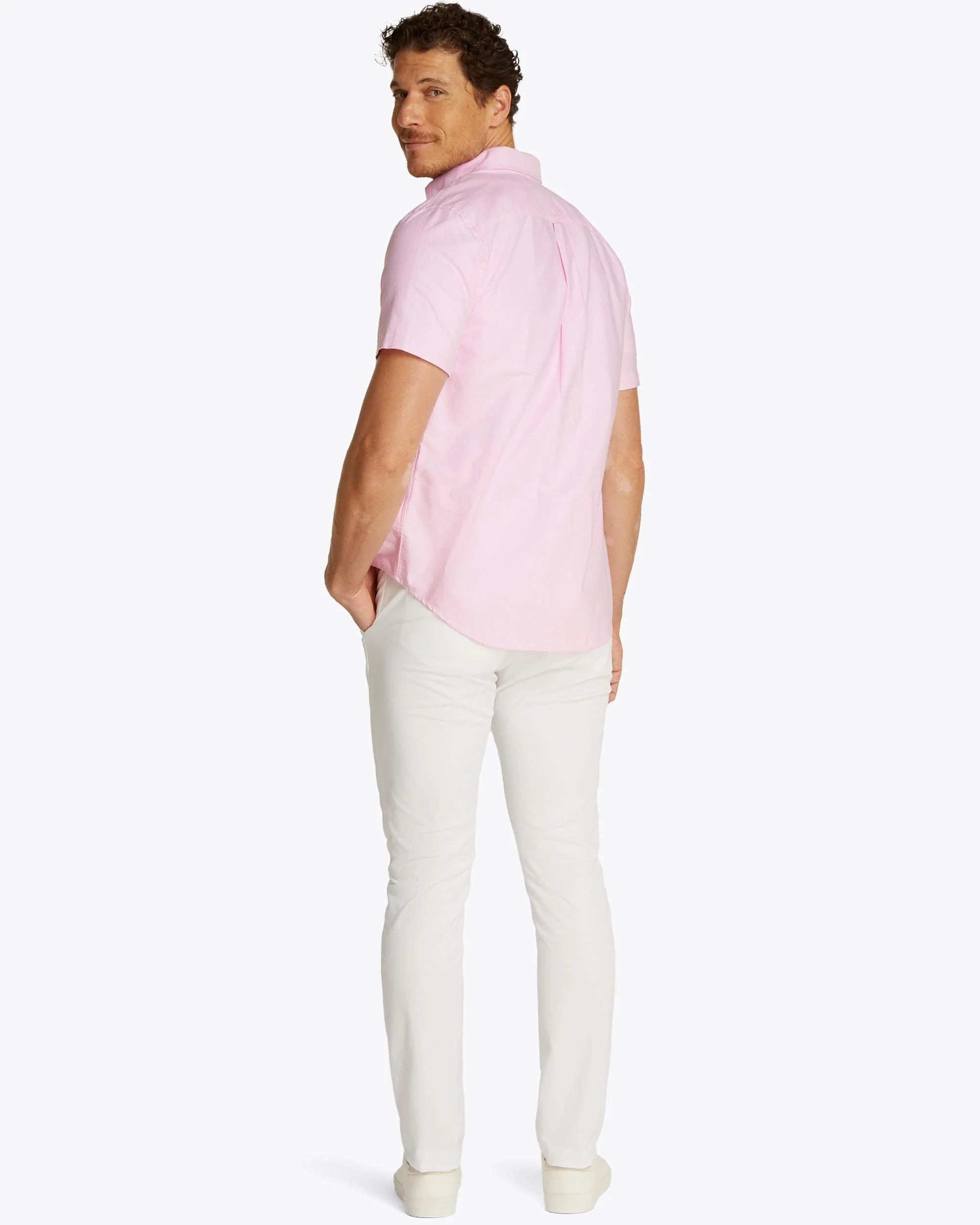 Tommy Hilfiger Heritage Oxford Shot Sleeve Mens Shirt - Image 4