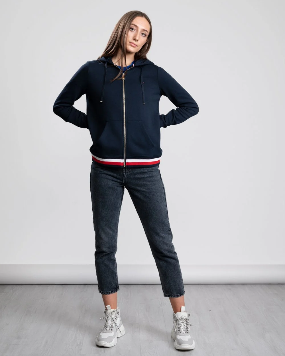 Tommy Hilfiger Heritage Zip-Thru Womens Hoodie - Image 4