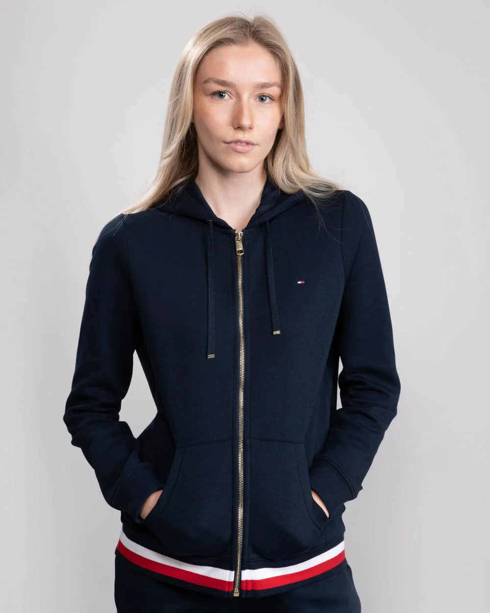 Tommy Hilfiger Heritage Zip-Thru Womens Hoodie - Image 7