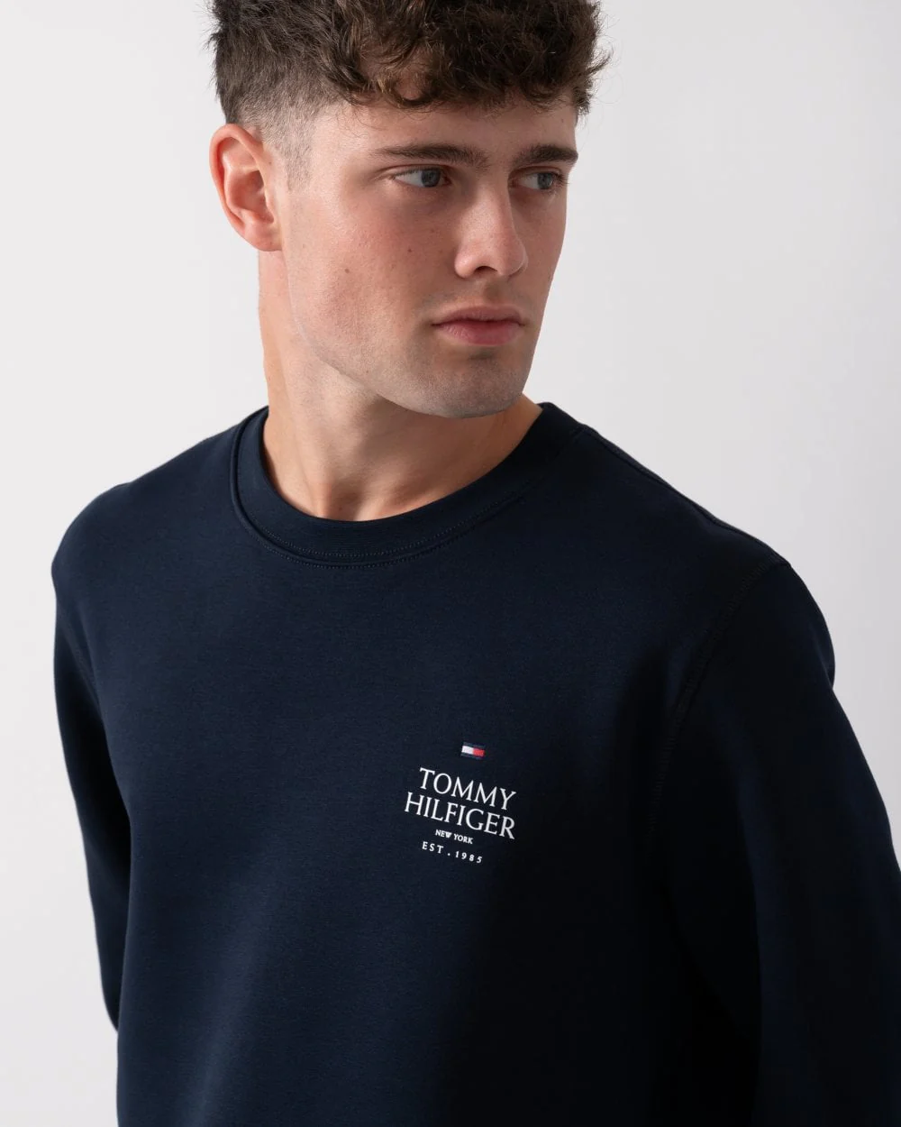 Tommy Hilfiger Hilfiger Stack Mens Sweatshirt - Image 2