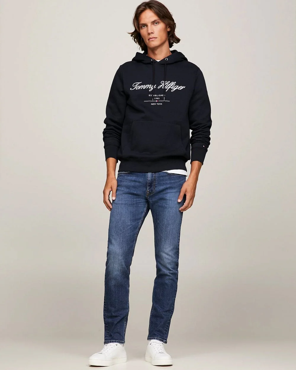 Tommy Hilfiger Houston TH Flex Mens Slim Tapered Jeans - Image 3