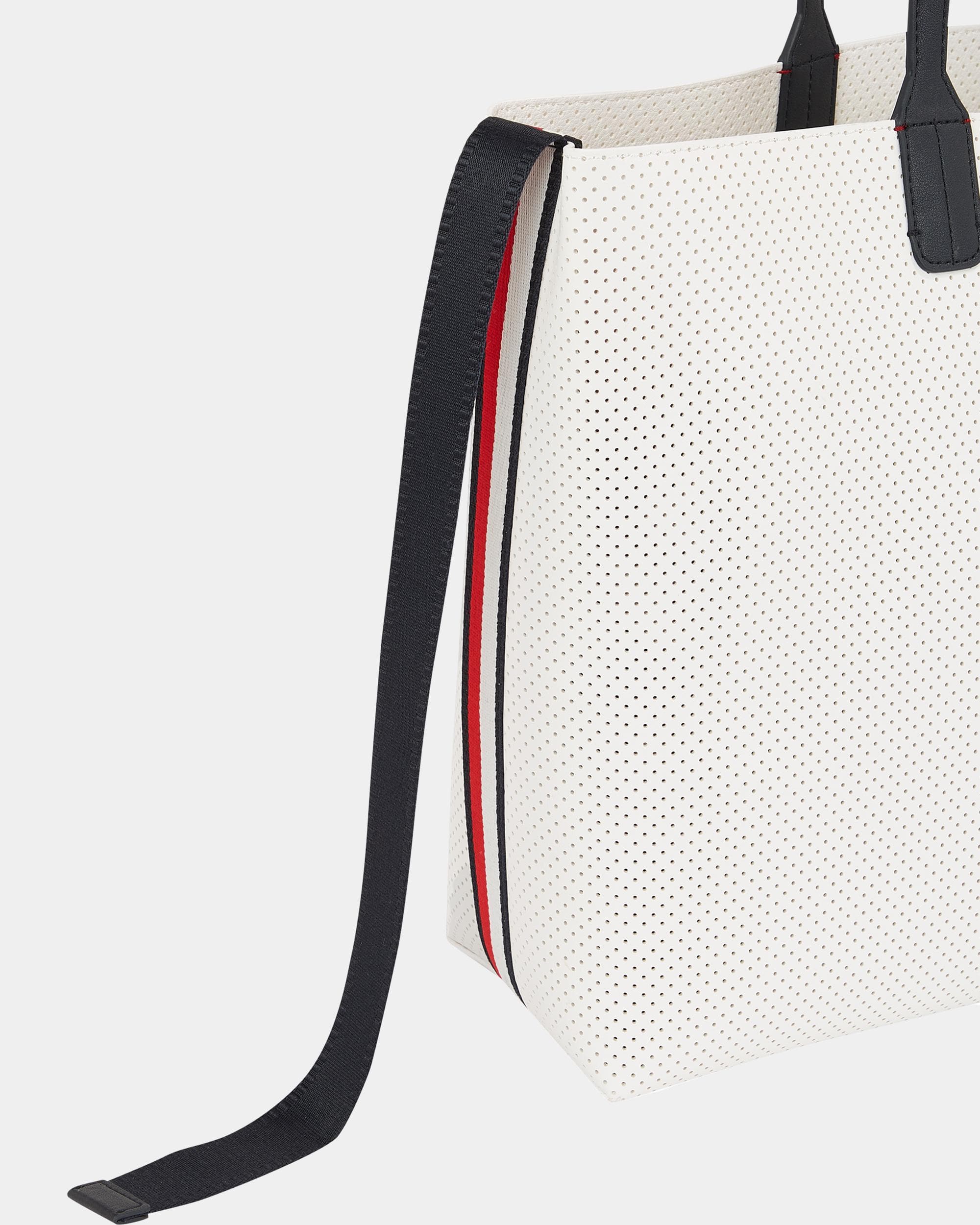 Tommy Hilfiger Iconic Tommy Womens Perforated Tote Bag - Image 3