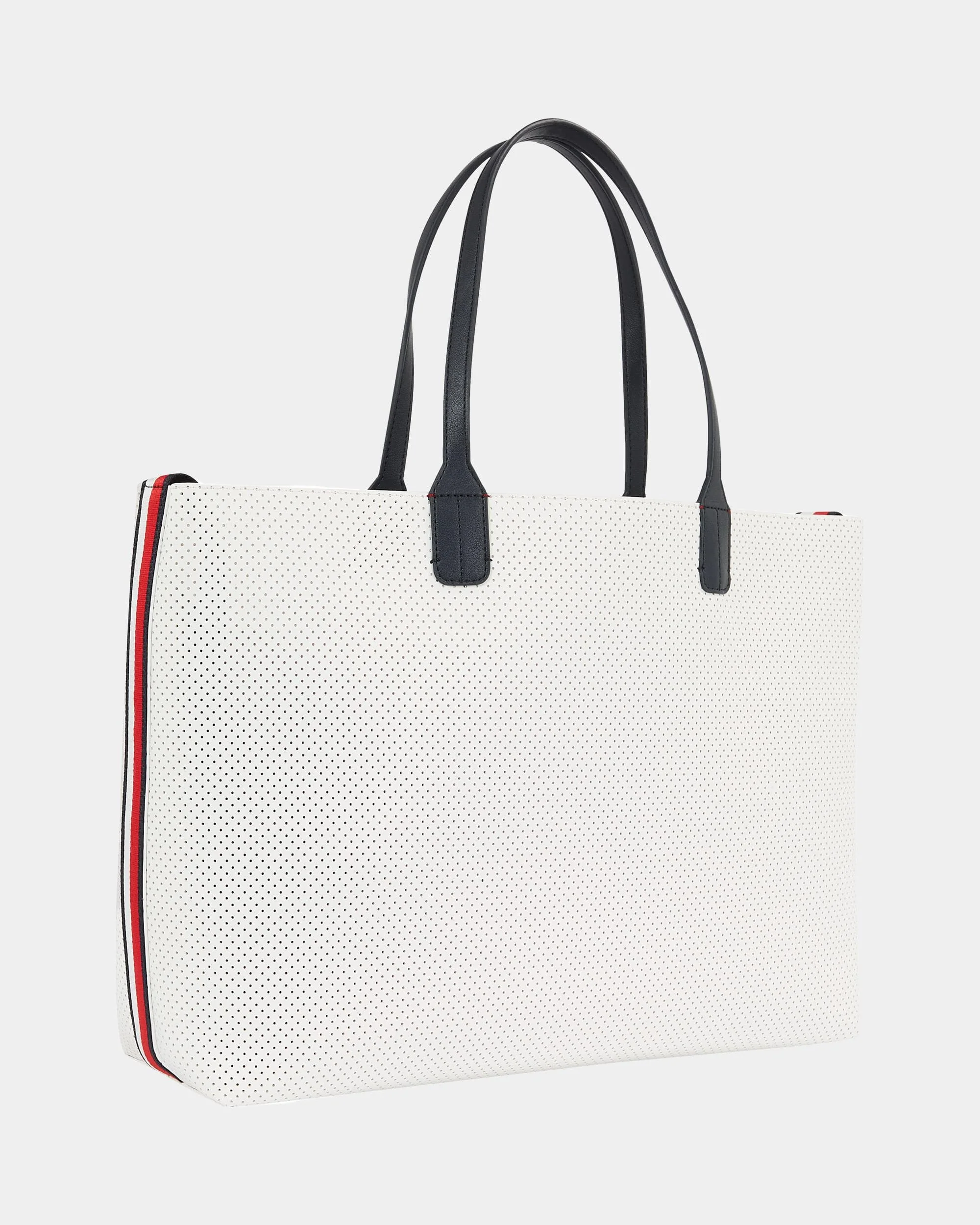Tommy Hilfiger Iconic Tommy Womens Perforated Tote Bag - Image 4