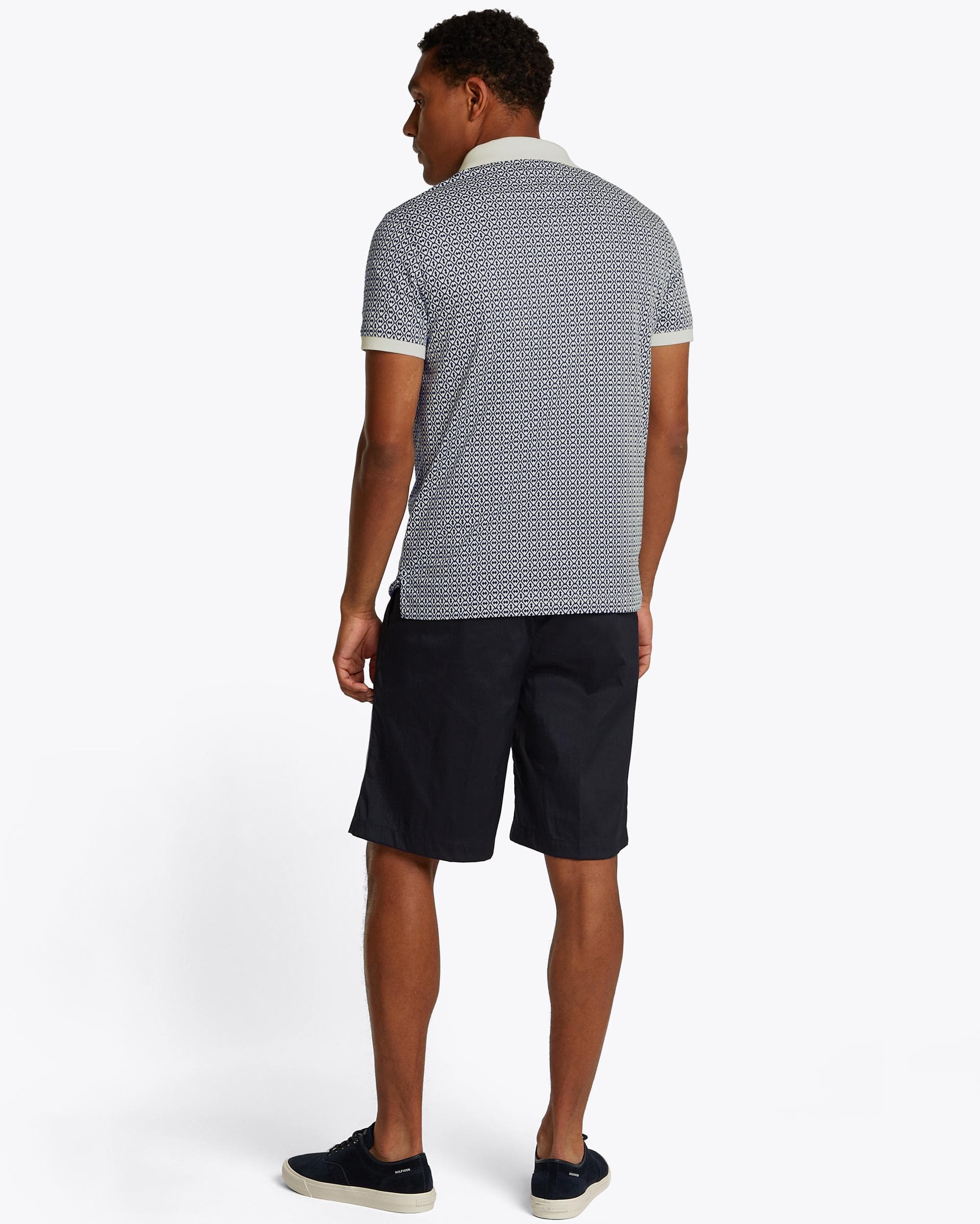 Tommy Hilfiger Interlock Regular Fit Mens Polo Shirt - Image 4