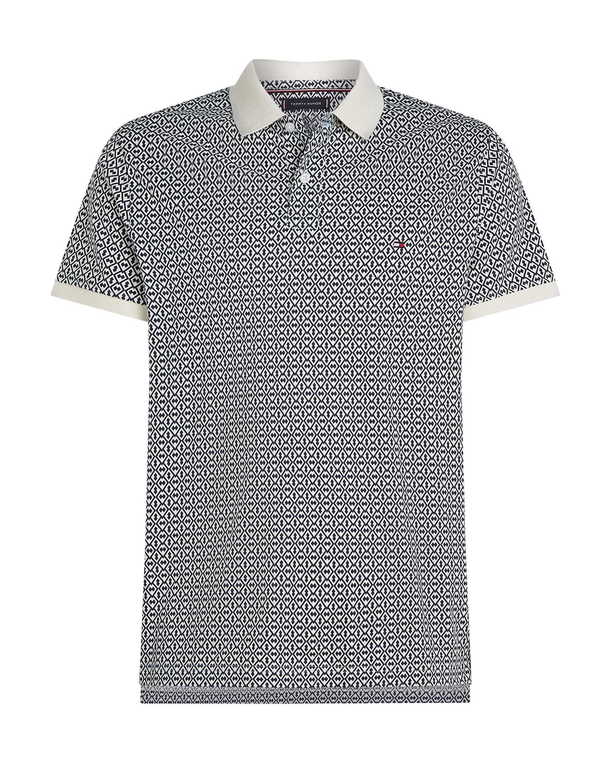 Tommy Hilfiger Interlock Regular Fit Mens Polo Shirt - Image 5