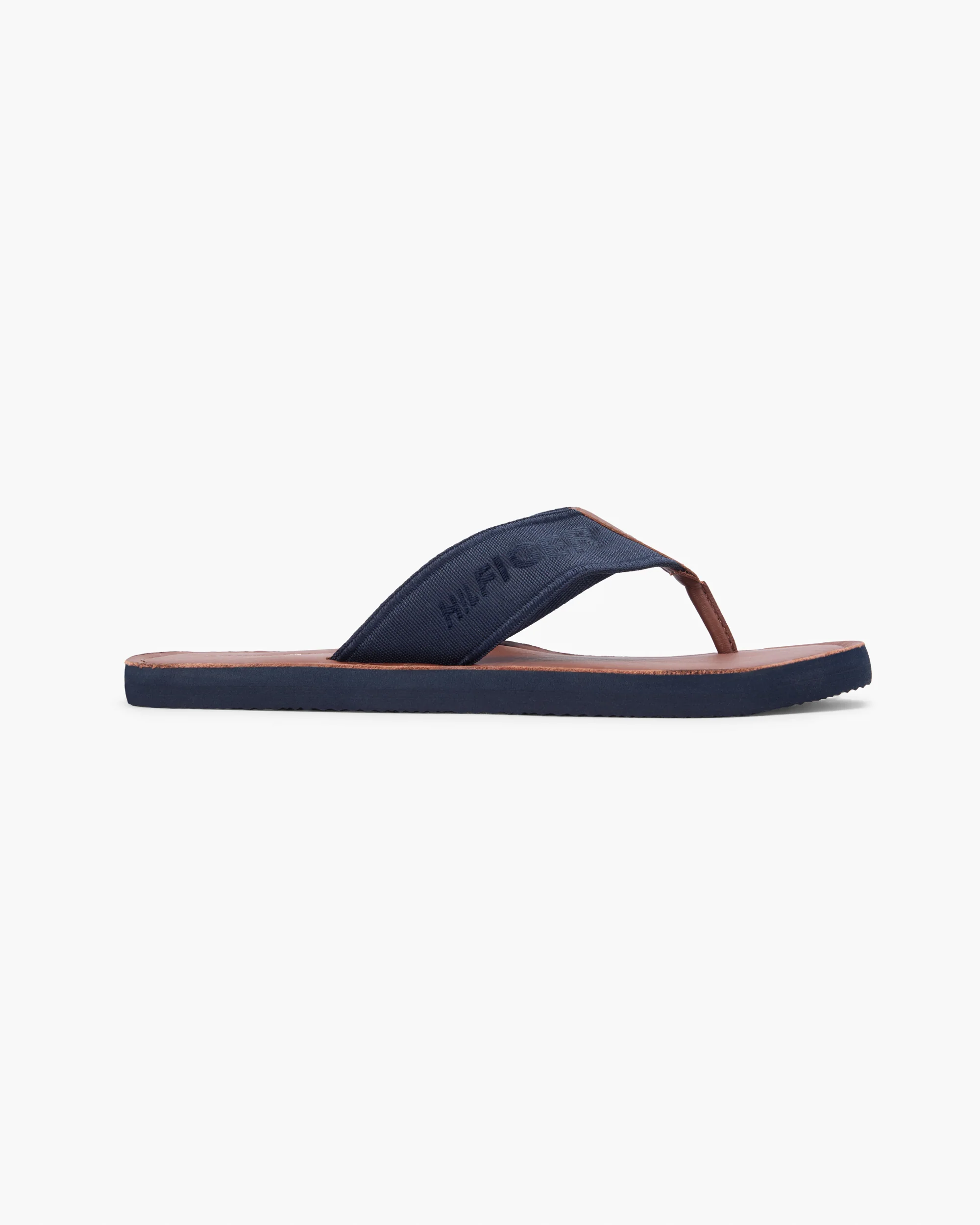 Tommy Hilfiger Leather Hilfiger Mens Beach Sandal - Desert Sky - Image 5
