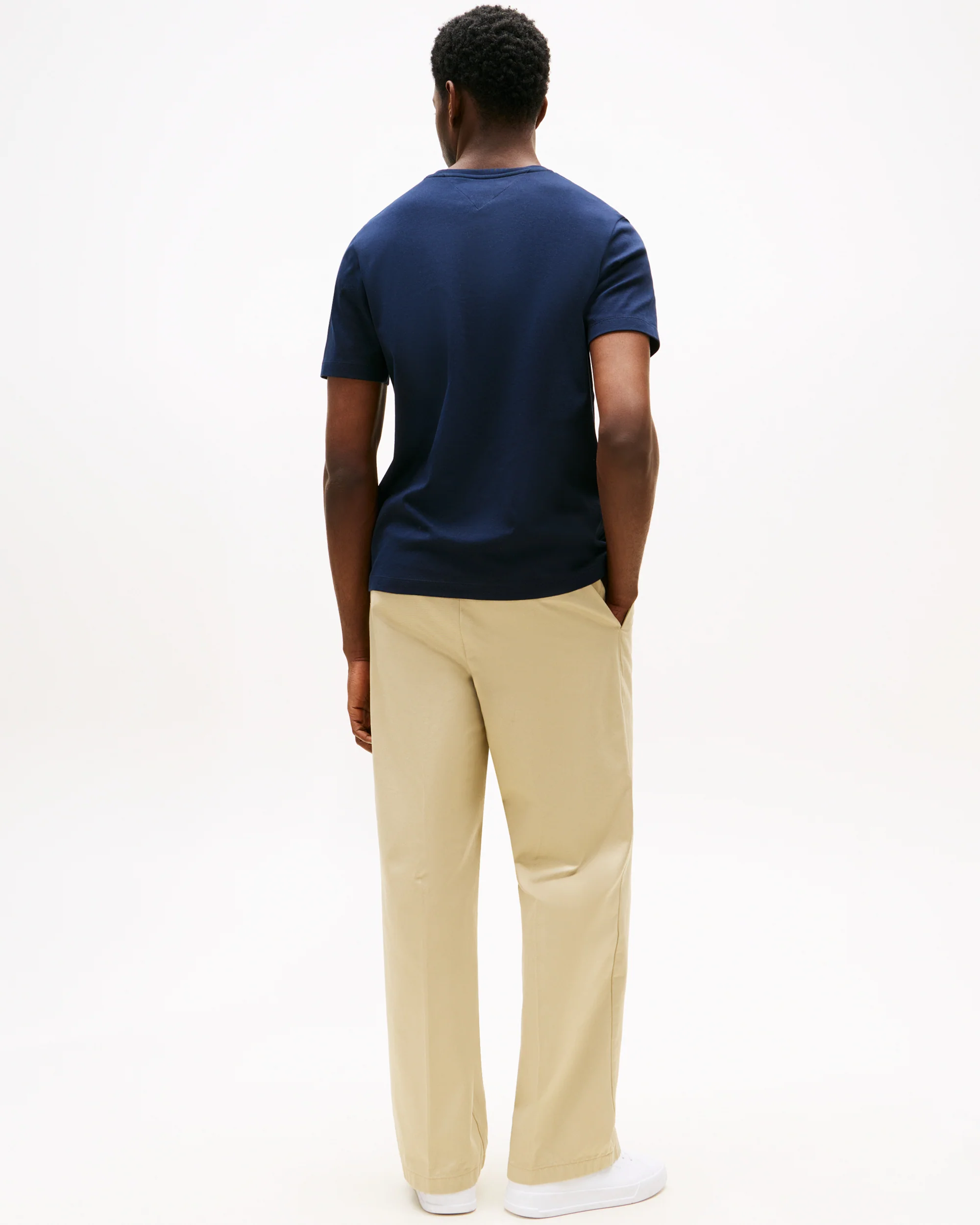 Tommy Hilfiger Light Interlock Mens T-Shirt - Desert Sky - Image 4