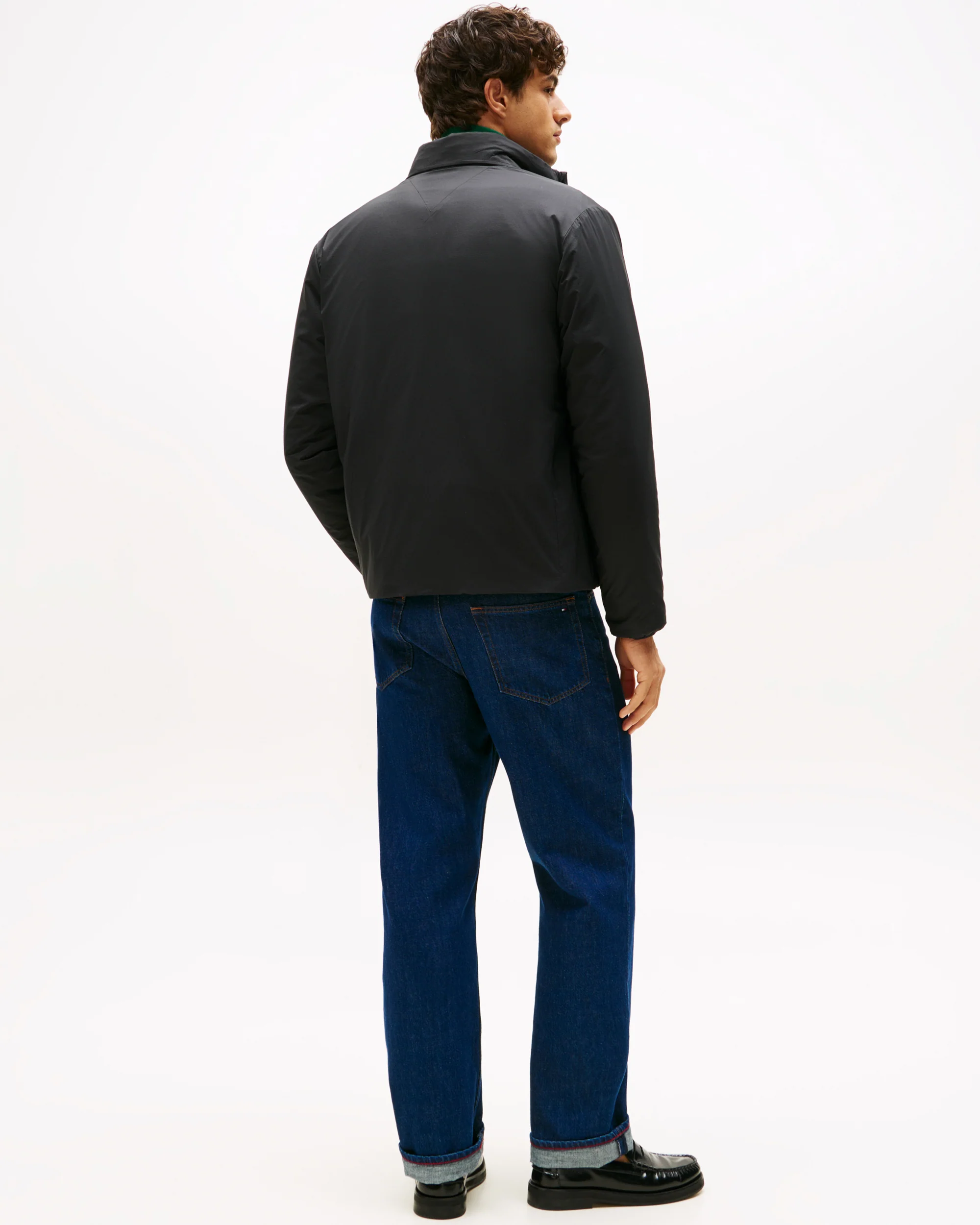 Tommy Hilfiger Lightweight Mens Blouson Jacket - Black - Image 4