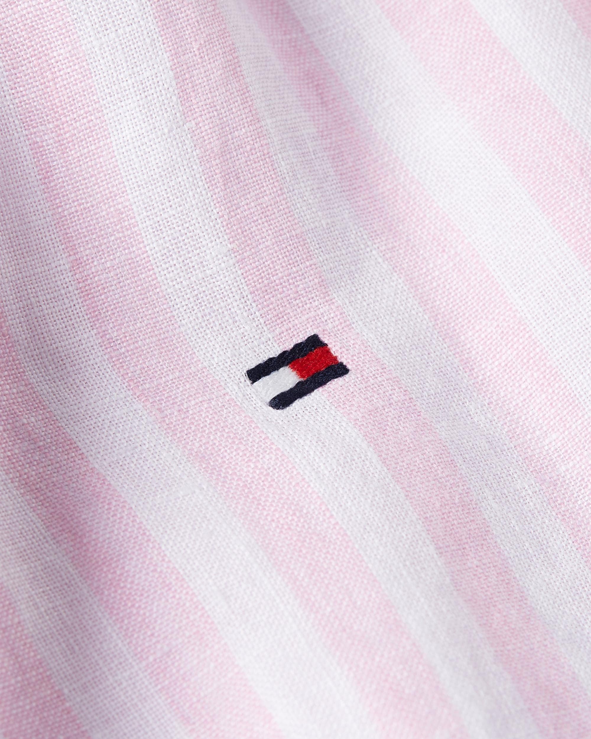 Tommy Hilfiger Lined Essential Long Sleeve Striped Mens Shirt - Image 5