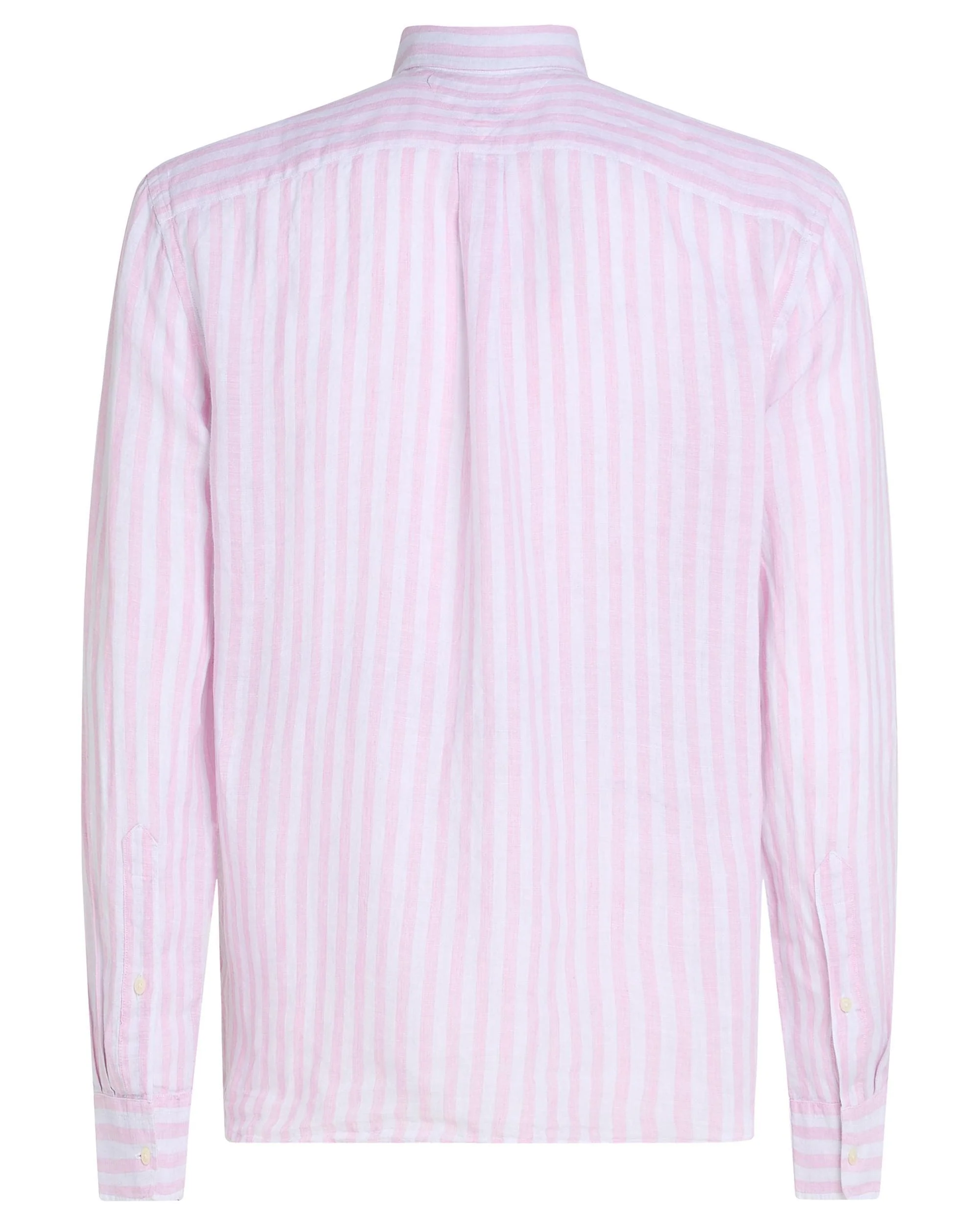 Tommy Hilfiger Lined Essential Long Sleeve Striped Mens Shirt - Image 7