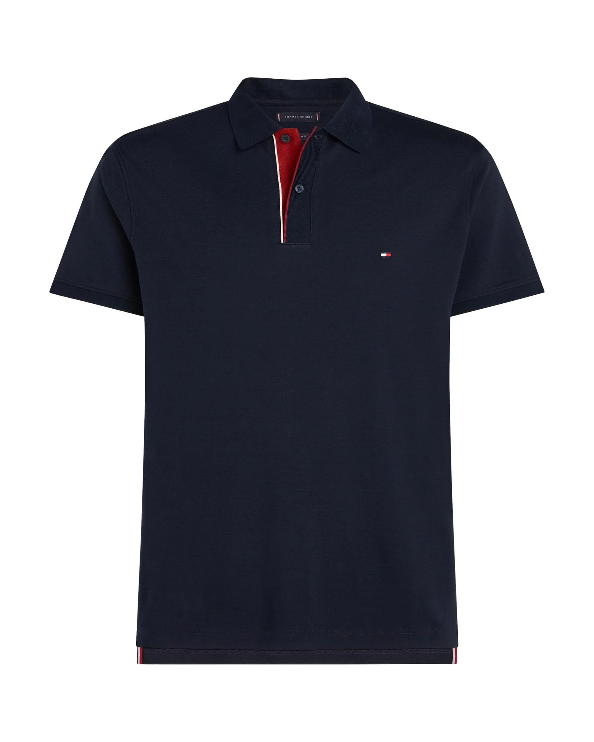 Tommy Hilfiger Liquid Cotton Essential Mens Polo - Desert Sky - Image 5